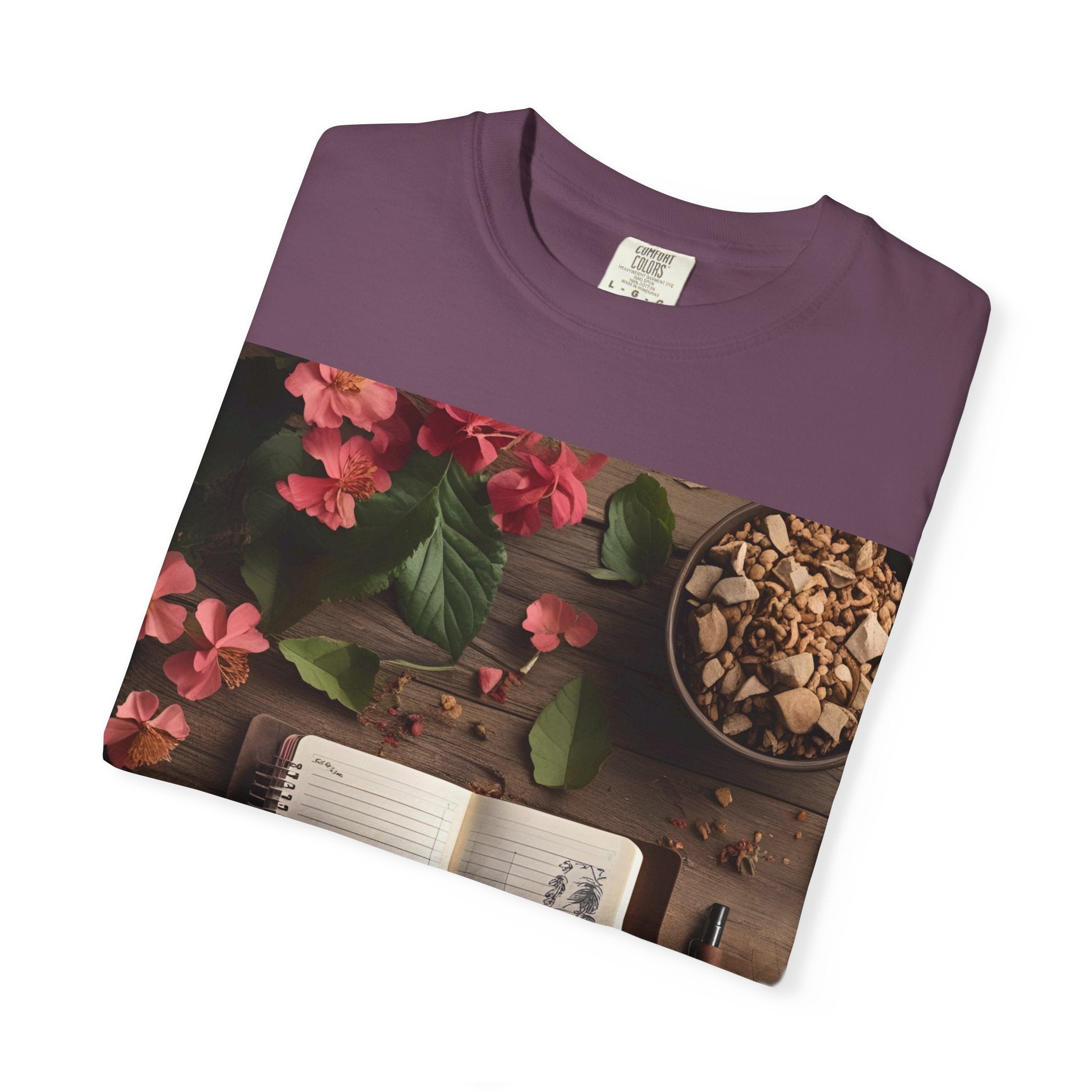 Chic Garden T-Shirt for Nature Lovers, Casual Wear, Eco-Friendly Apparel, Gift for Friends, Stylish Summer Shirt