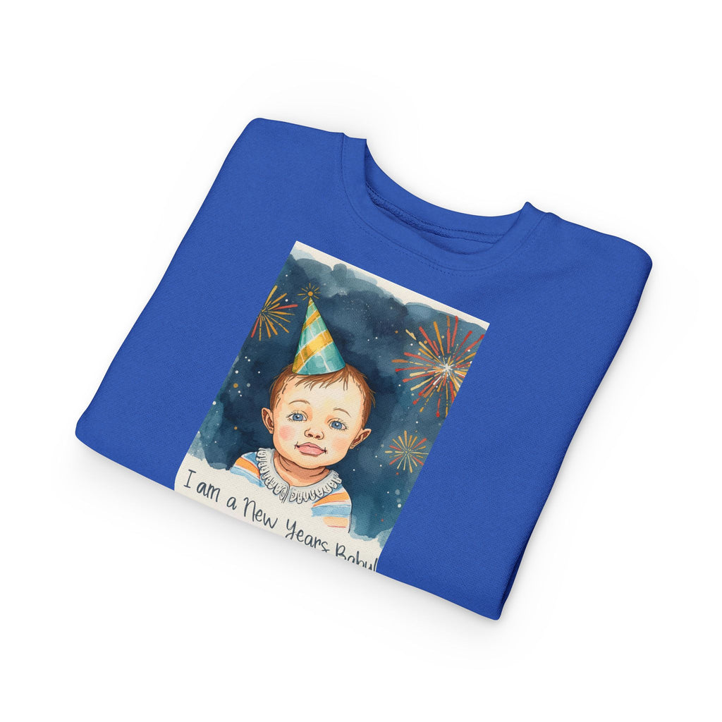 I Am A New Years Baby Toddler Sweatshirt