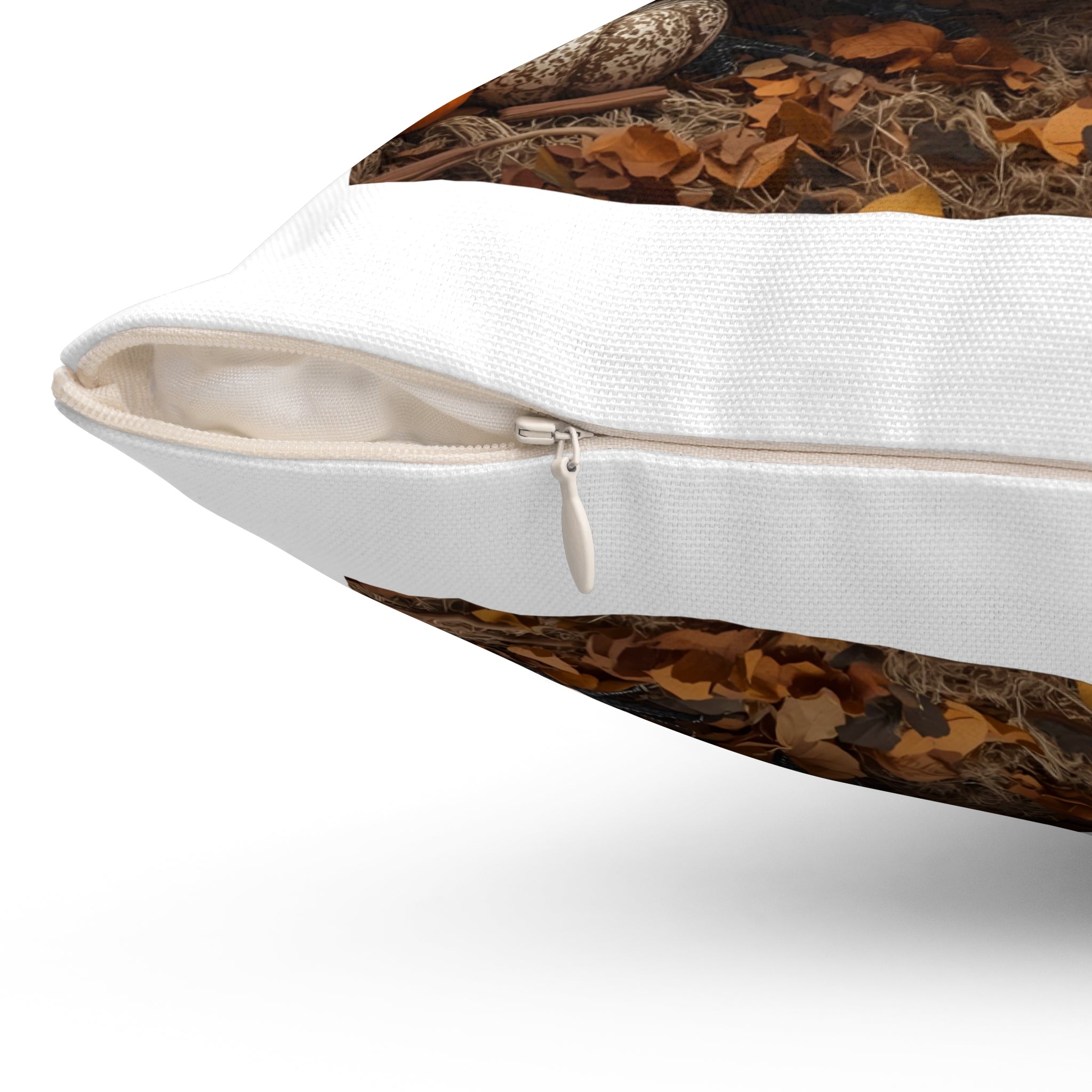 Thanksgiving Turkey Spun Polyester Square Pillow