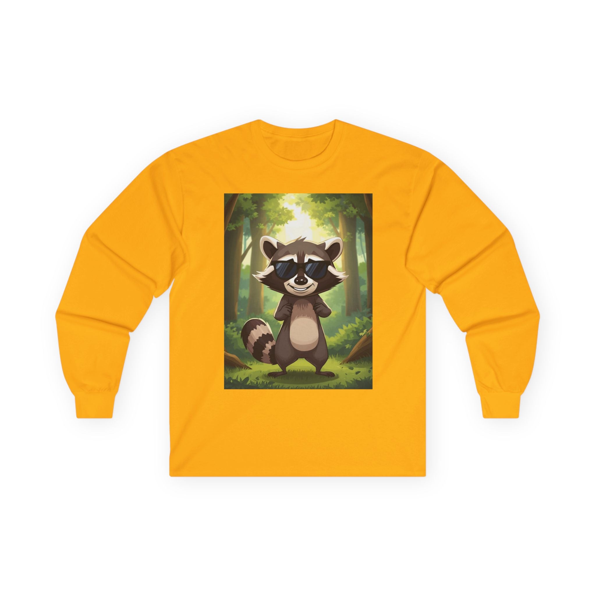 Adorable Raccoon Long Sleeve Tee for Nature Lovers, Perfect Gift for Kids and Adults, Cute Animal Graphic Shirt, Cozy Wear for [...]