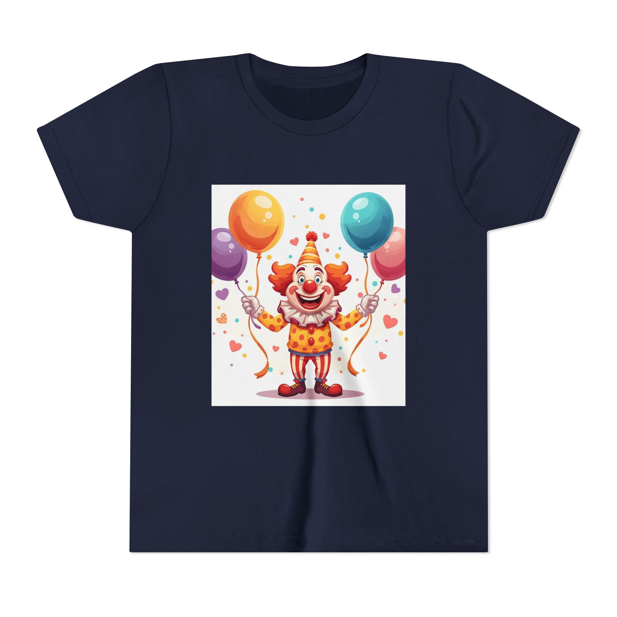 Funny Clown Youth Short Sleeve Tee