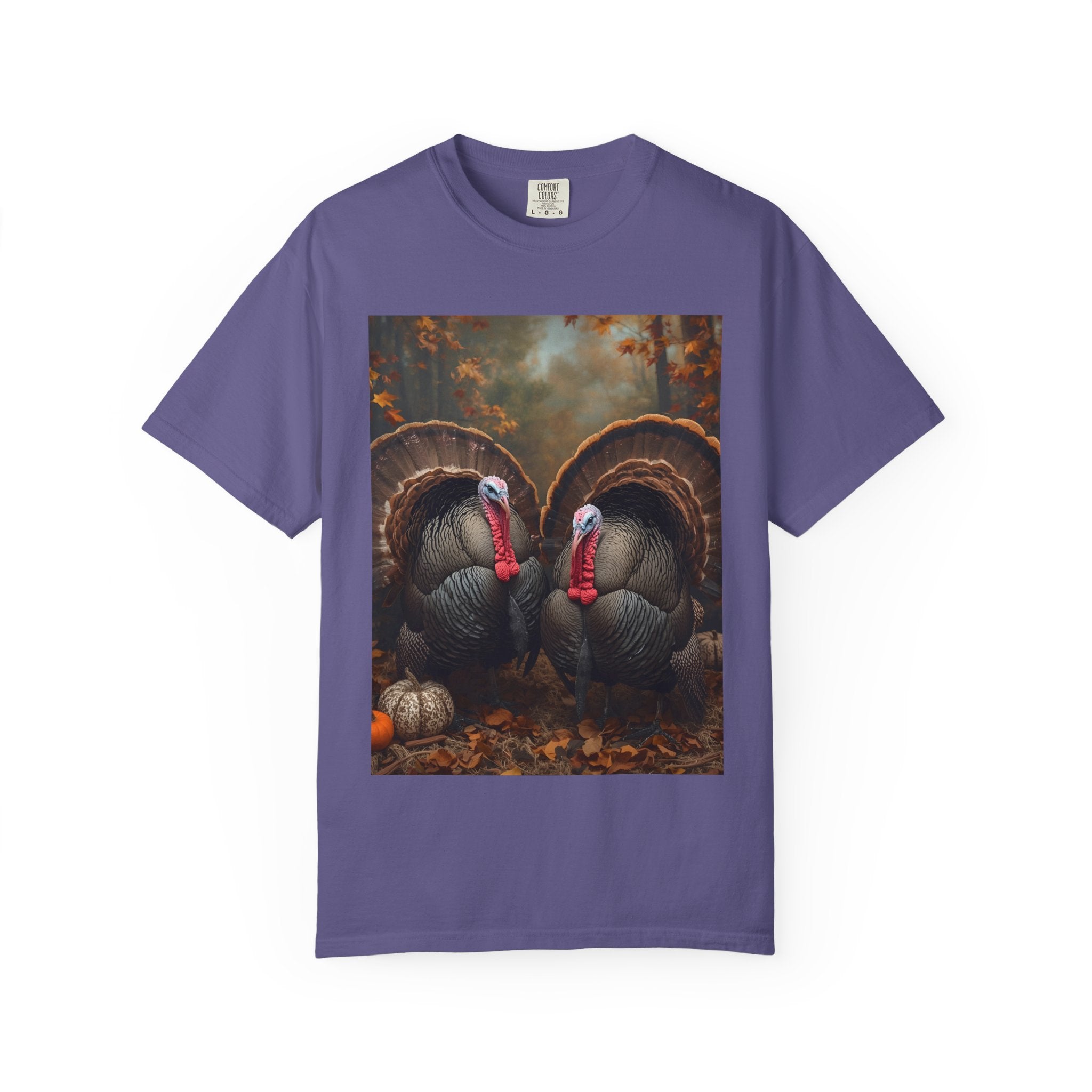 Thanksgiving Turkey T-Shirt, Fall Apparel, Unisex Tee, Harvest Celebration Gift, Autumn Wardrobe Essential