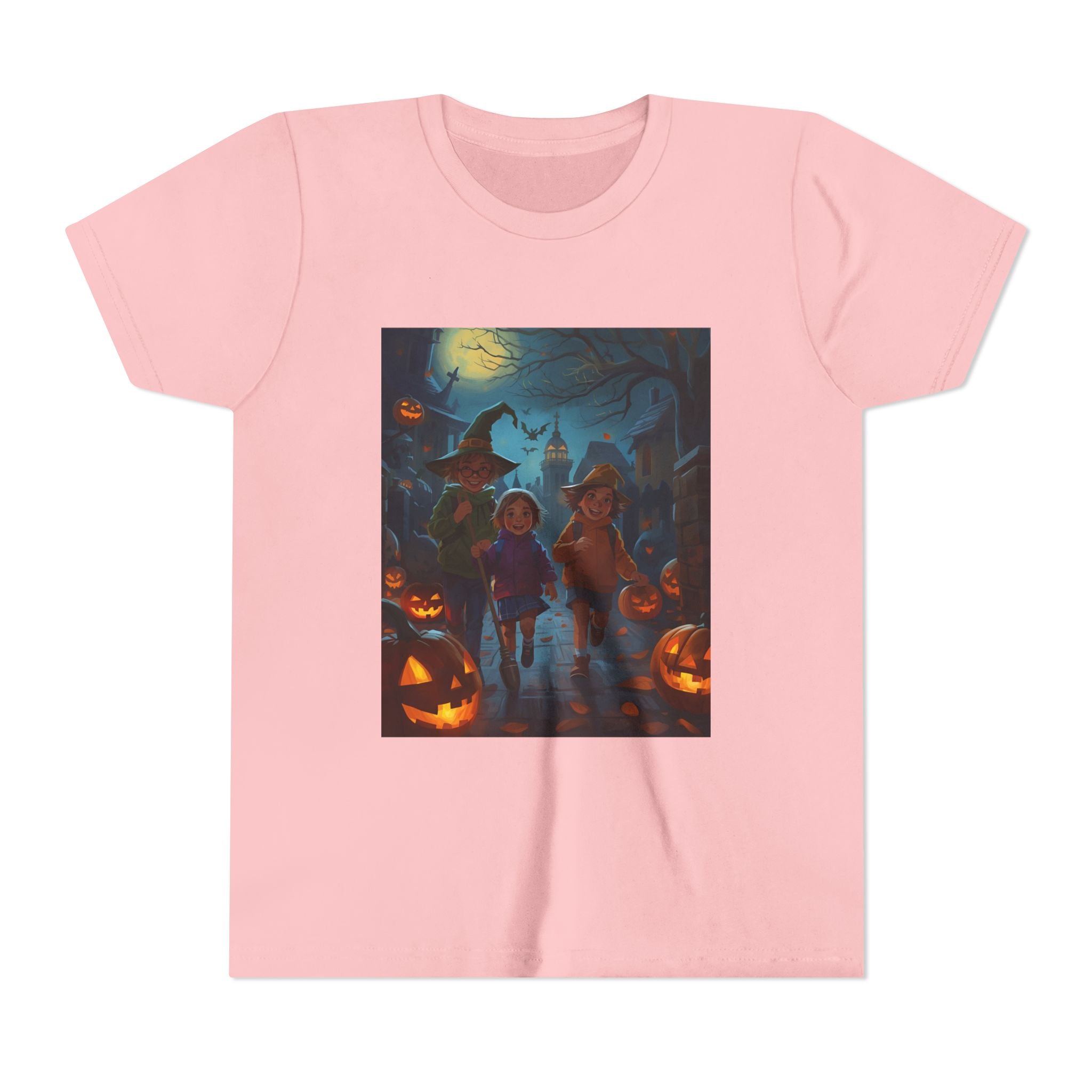 Spooky Halloween Youth Tee | Fun Kids Shirt for Halloween Parties, Trick-or-Treating, Fall Celebrations, Spooky Vibes, Cute Costumes