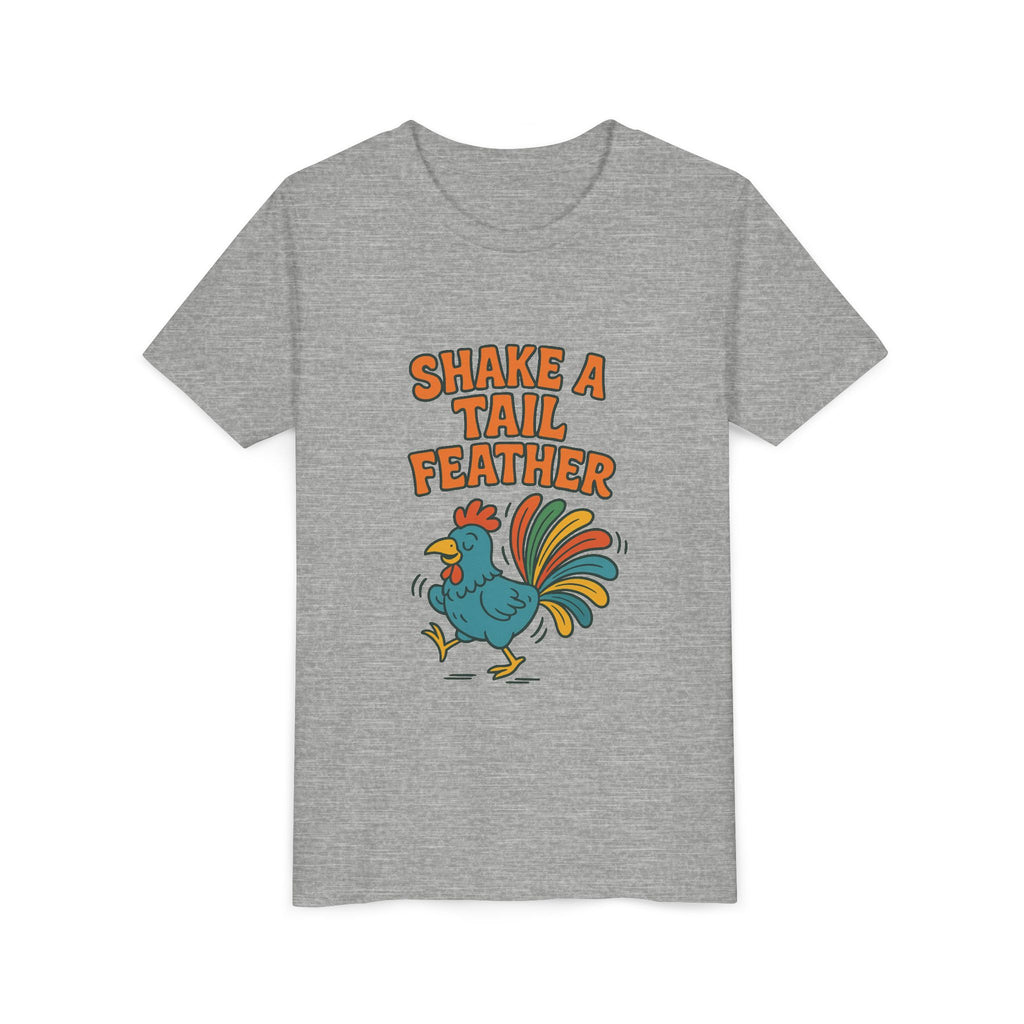 Shake A Tail Feather Youth Short Sleeve Tee