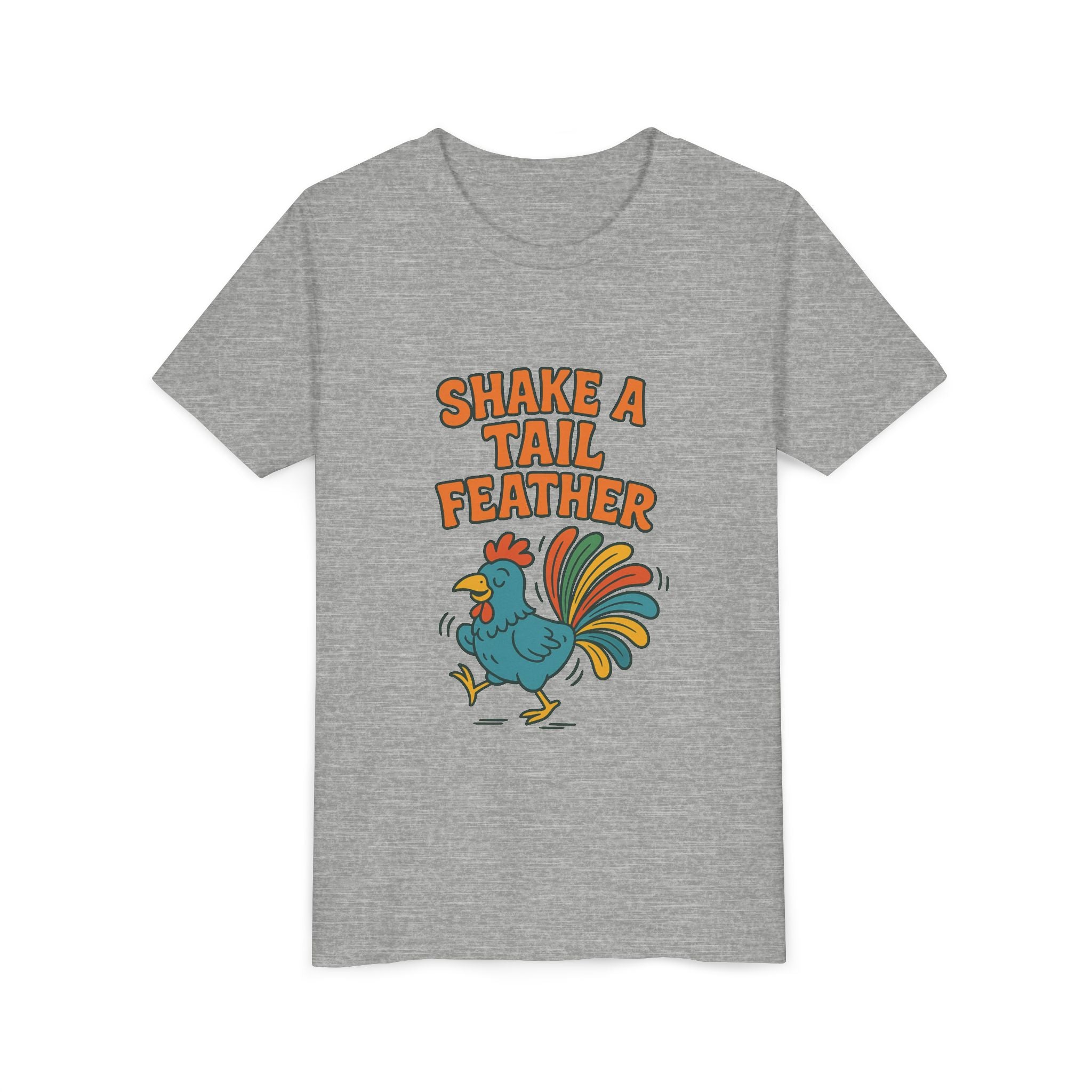 Shake A Tail Feather Youth Short Sleeve Tee