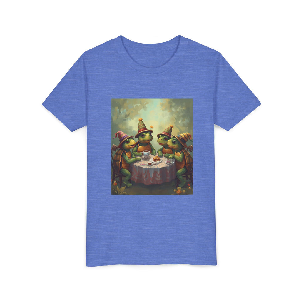Whimsical Turtle Youth Short Sleeve Tee