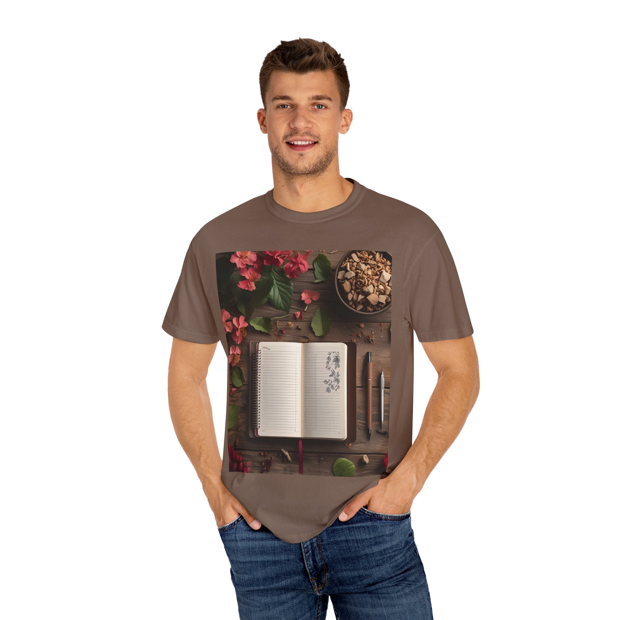 Floral Inspirational T-Shirt with Floral Design | Cozy Everyday Wear, Gift for Nature Lovers, Spring Fashion, Casual Style, Eco-Friendly Apparel
