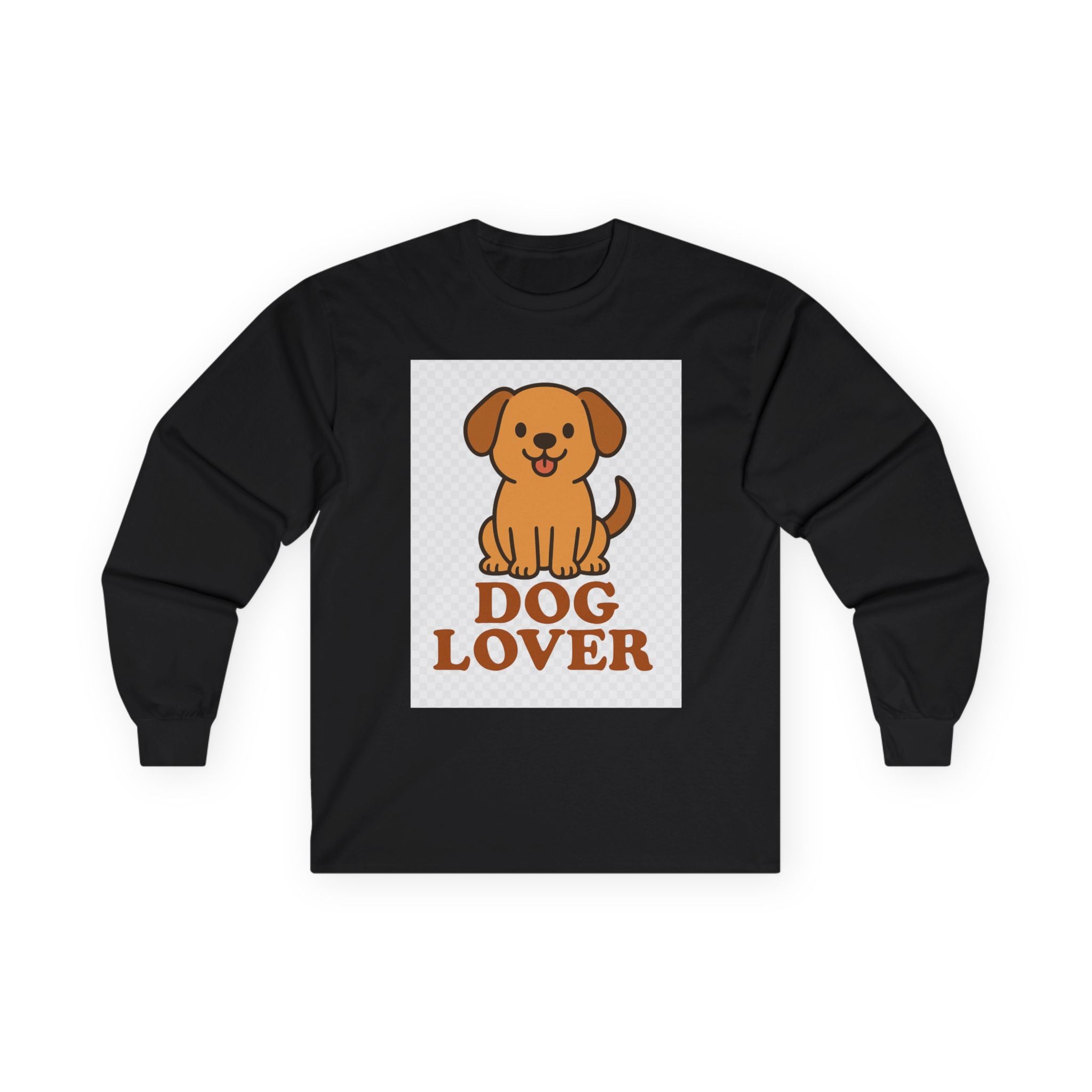 Dog Lover Long Sleeve Tee, Unisex Tee for Pet Enthusiasts, Cute Dog Apparel, Gift for Dog Owners, Casual Everyday Wear