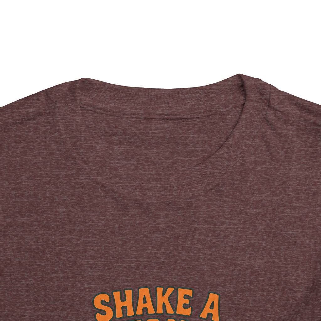 Shake A Tail Feather Funny Toddler Short Sleeve Tee
