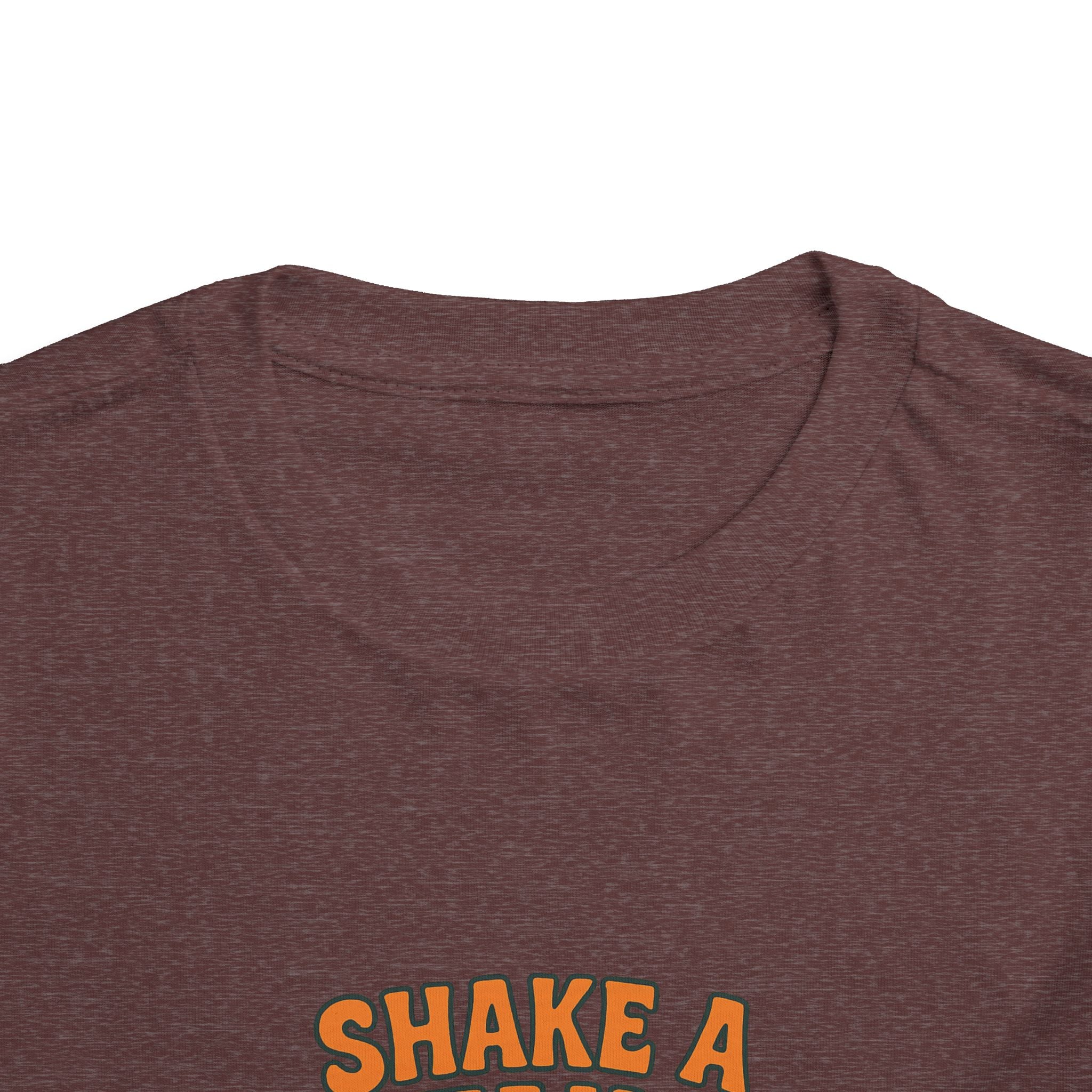 Shake A Tail Feather Funny Toddler Short Sleeve Tee