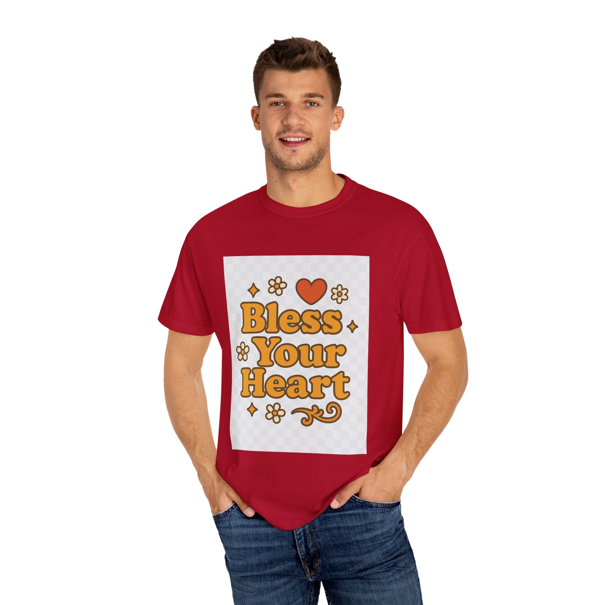 Bless Your Heart Unisex T-Shirt - Garment-Dyed Comfort for Every Occasion