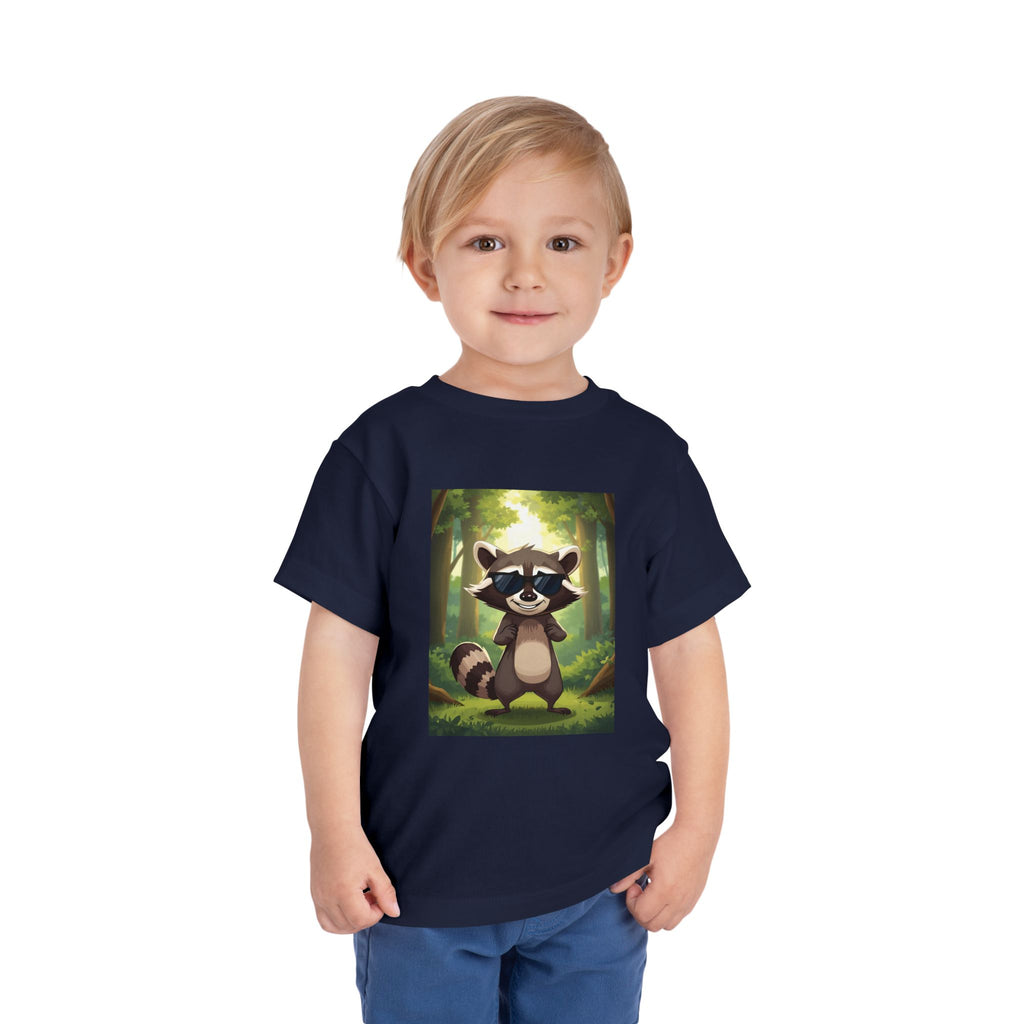 Raccoon Toddler Short Sleeve Tee