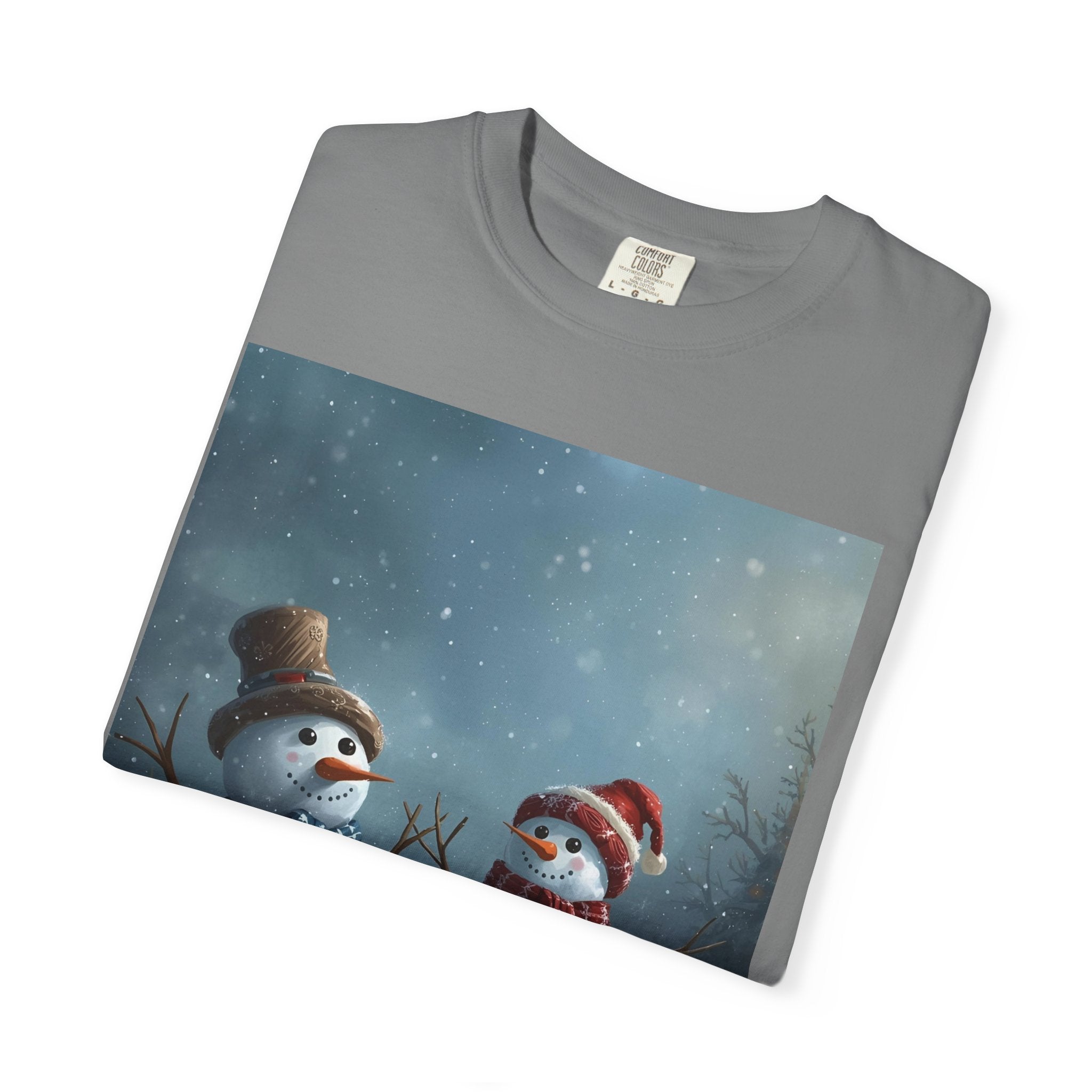 Christmas Winter Wonderland Snowman T-Shirt | Cozy Holiday Tee, Christmas Gift, Unisex Apparel, Seasonal Fashion, Winter Vibes