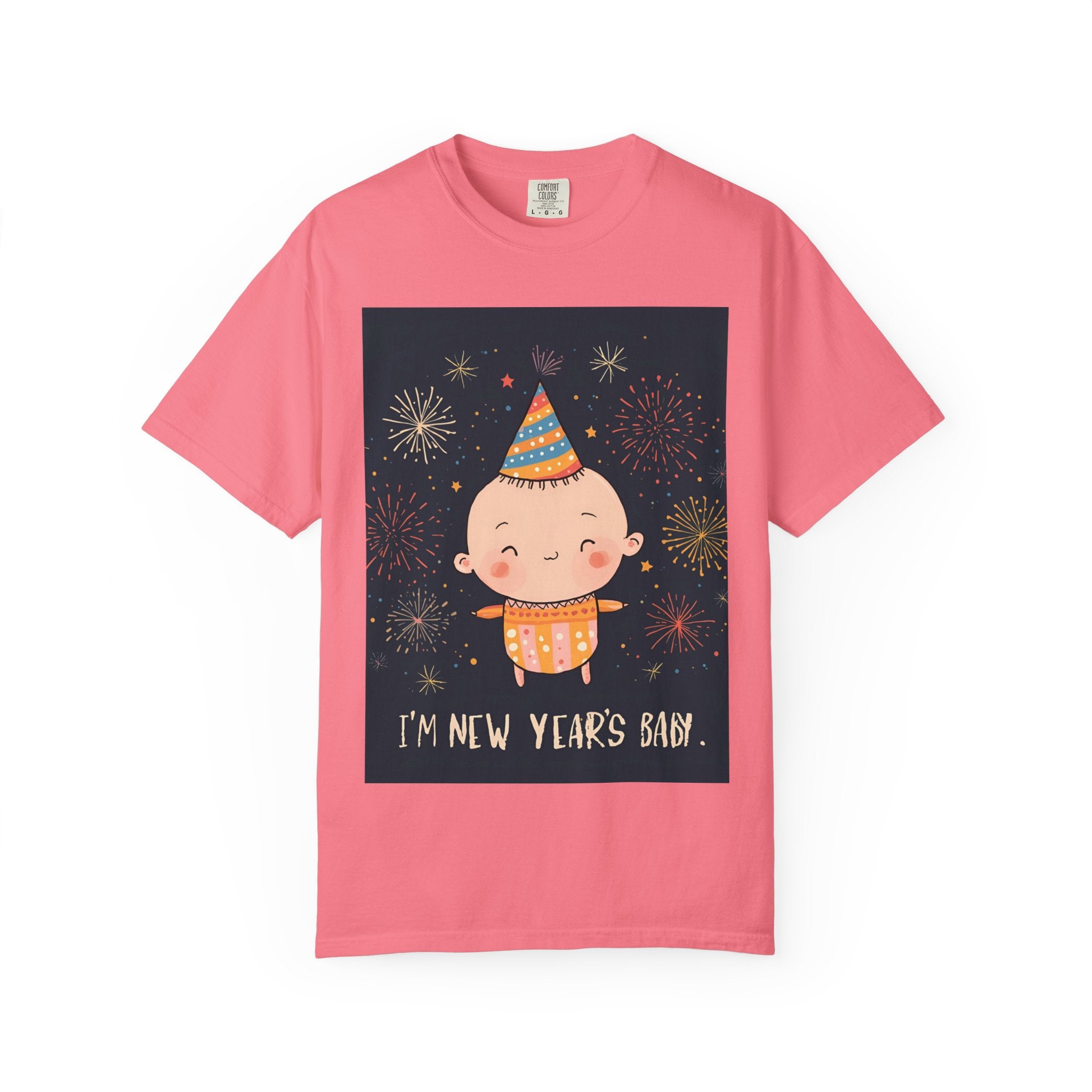 New Year's Baby T-Shirt, Unisex Celebration Tee, Funny New Year Party Shirt, Cute Baby Gift, Holiday Humor Apparel
