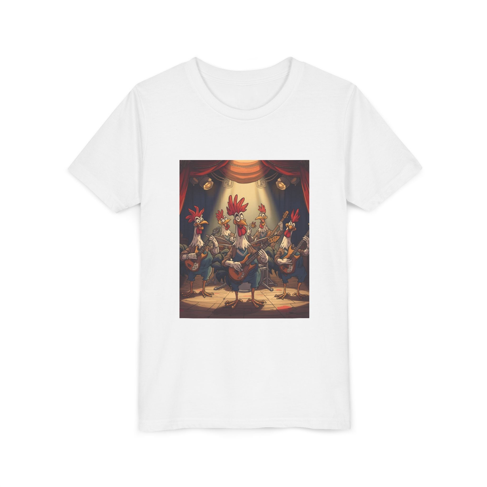 Chicken Funny Youth Short Sleeve Tee