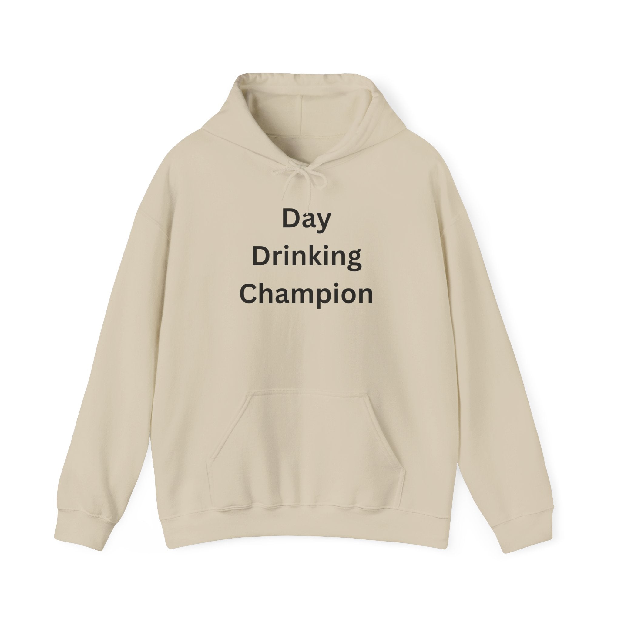 Day Drinking Champion Hoodie | Unisex Sweatshirt, Funny Gift, Casual Wear, Drinking Lover Apparel, Festive Hoodie