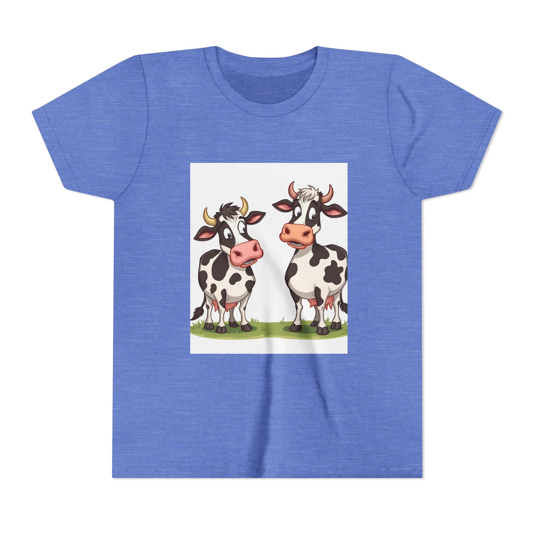 Cute Cows Youth Short Sleeve Tee