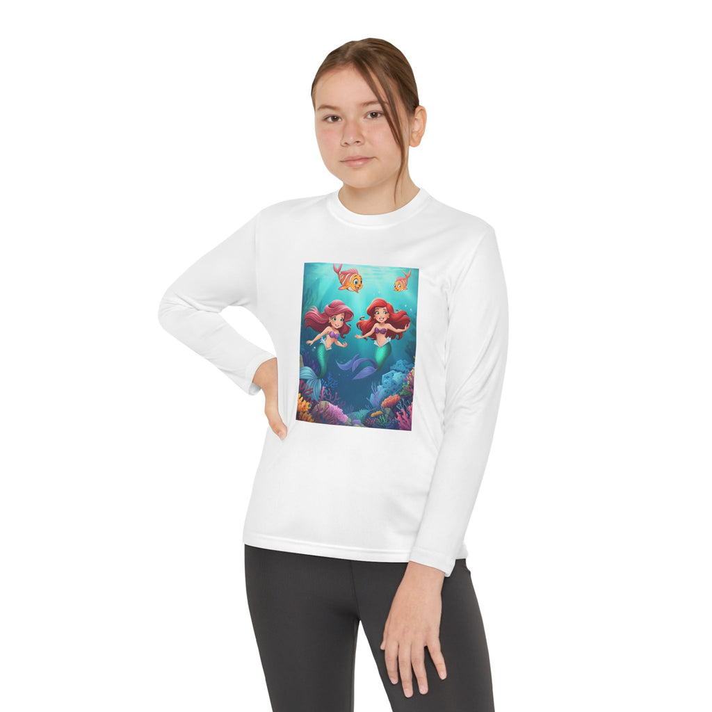 Mermaid Youth Long Sleeve Competitor Tee
