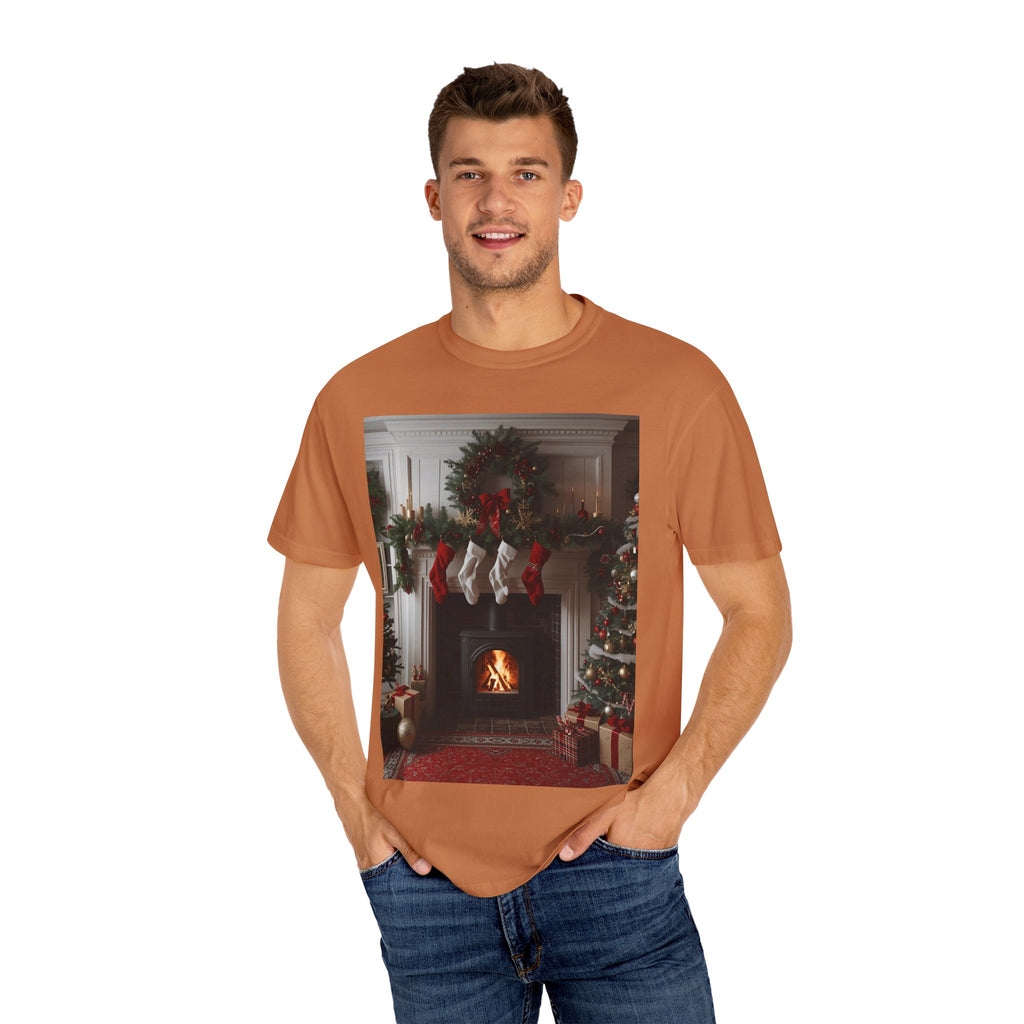 Cozy Christmas T-Shirt, Winter Holiday Tee, Seasonal Gift Shirt, Unisex Clothing, Festive Style, Christmas Decor Apparel