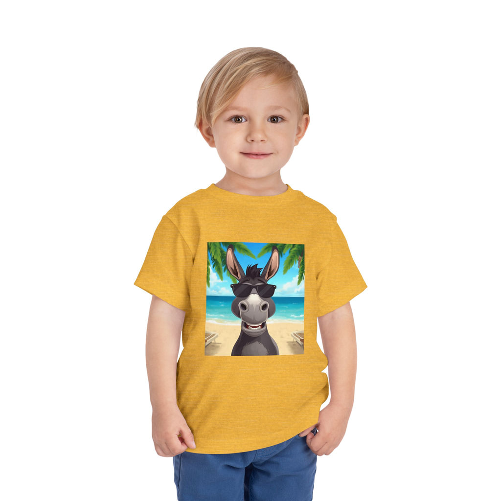Donkey Beach Vibe Toddler Short Sleeve Tee