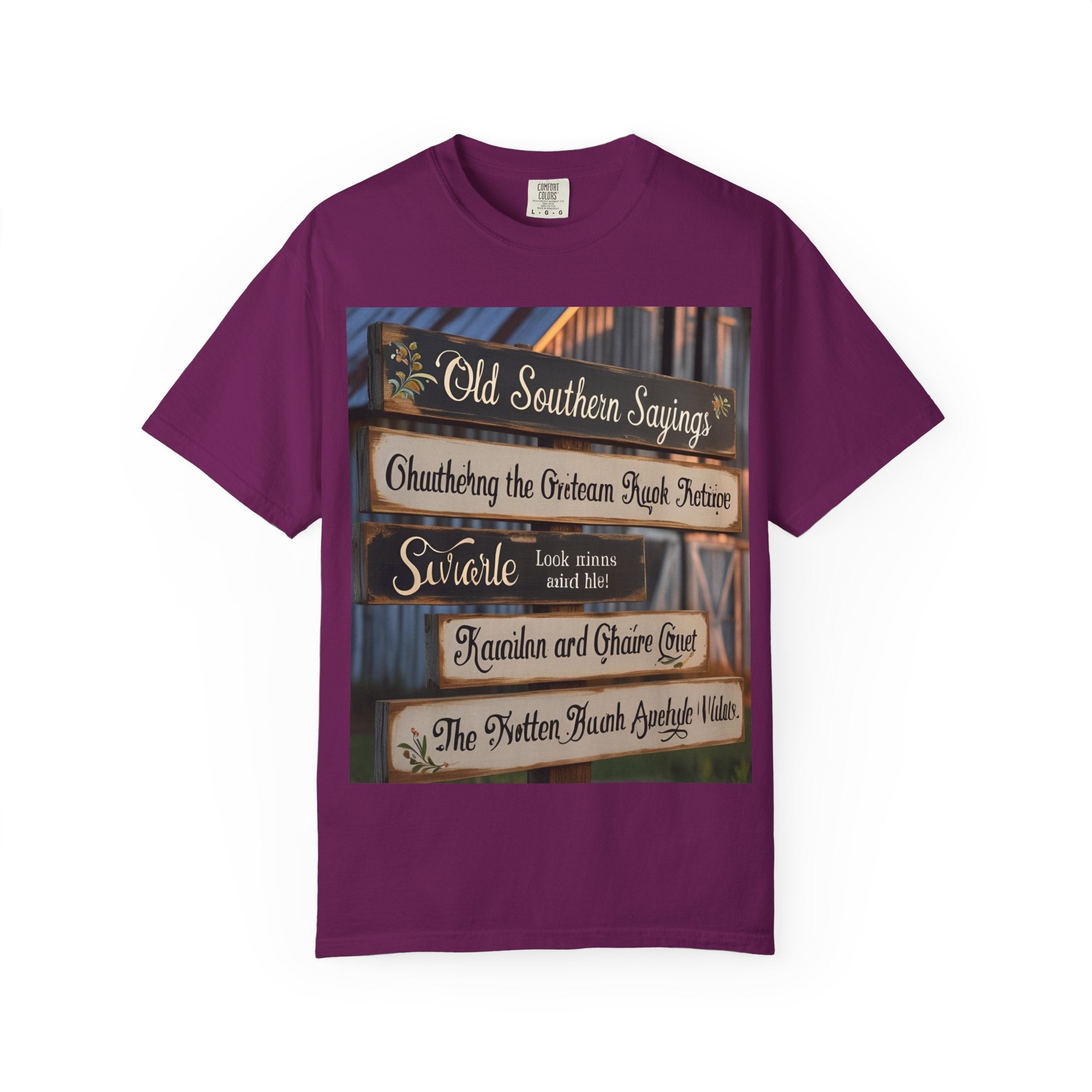 Old Southern Sayings Crossing Unisex T-shirt, Southern Pride Tee, Gift for Her/Him, Casual Wear, Vintage Style Shirt, Summer Wardrobe Essential