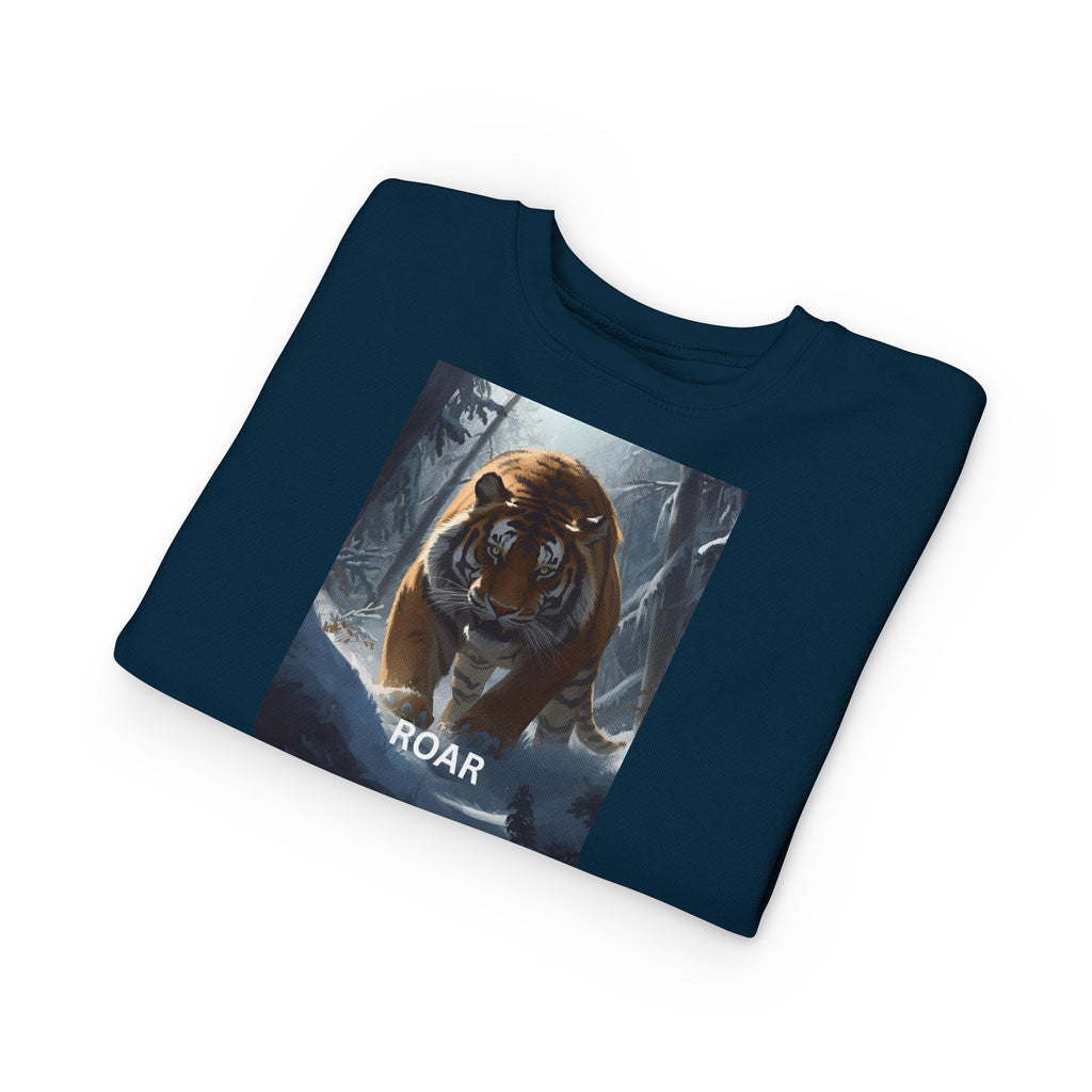 Tiger Roar Snow Toddler Sweatshirt