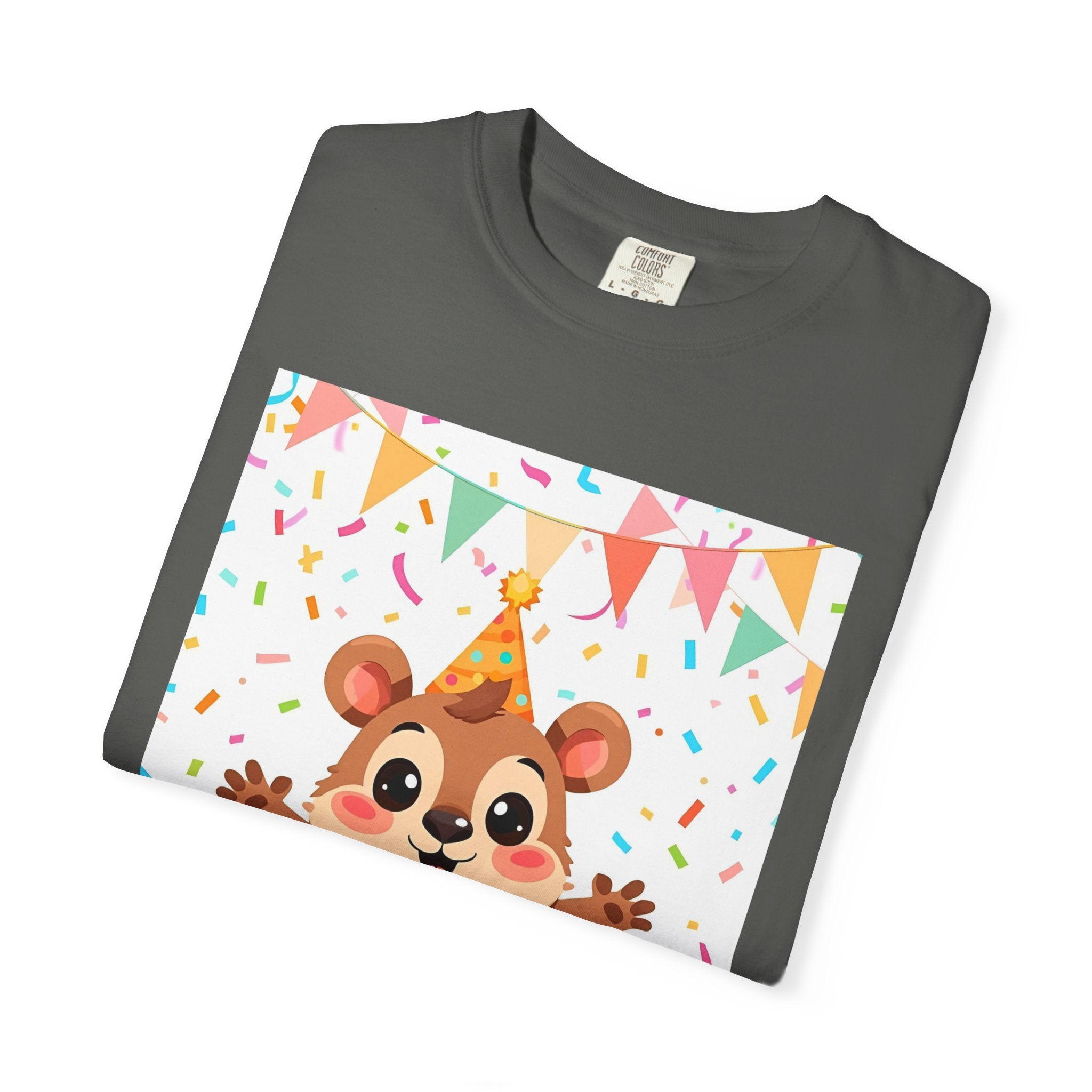 Adorable Party Animal Squirl T-Shirt - Birthday Gift, Unisex Tee, Celebration Apparel, Cute Animal Print, Fun Gift Idea