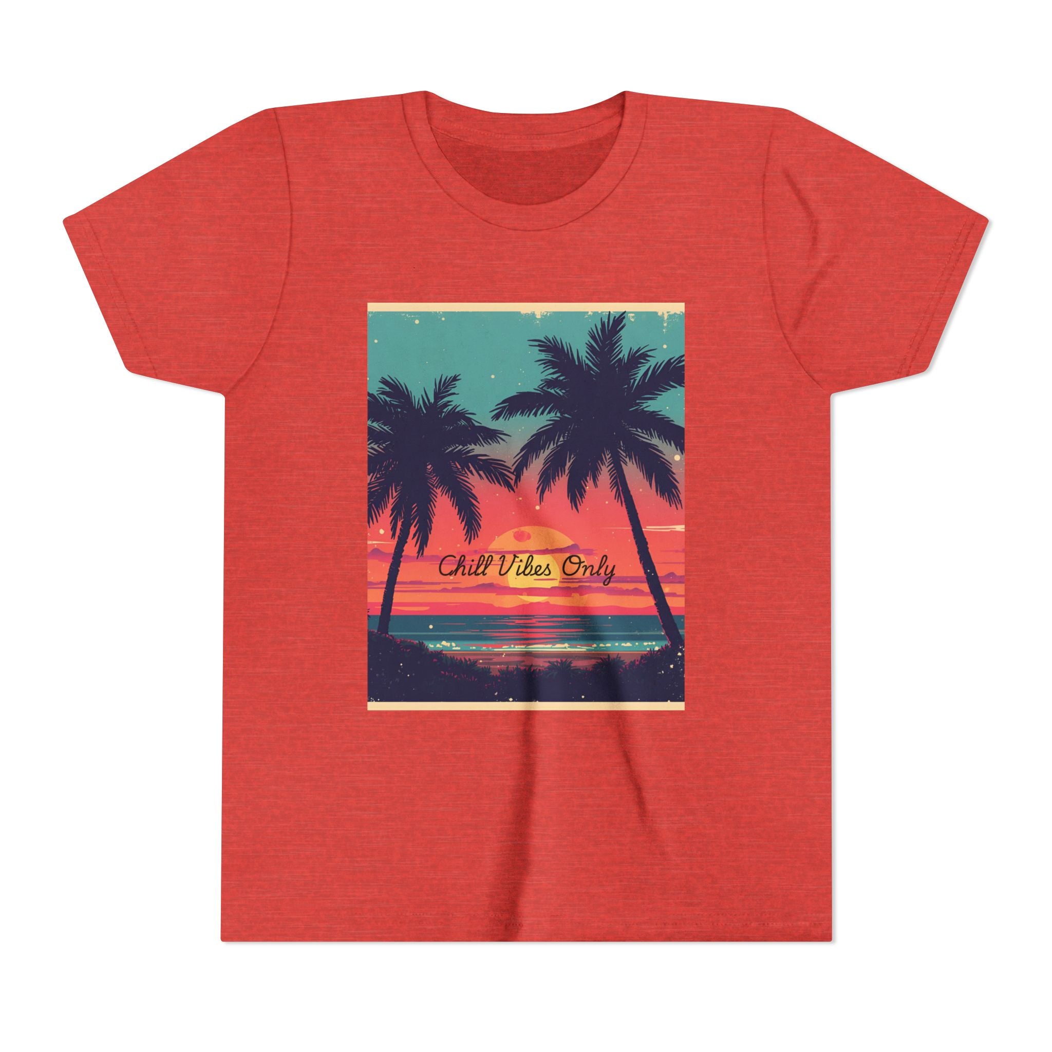 Tropical Sunset Youth Short Sleeve Tee