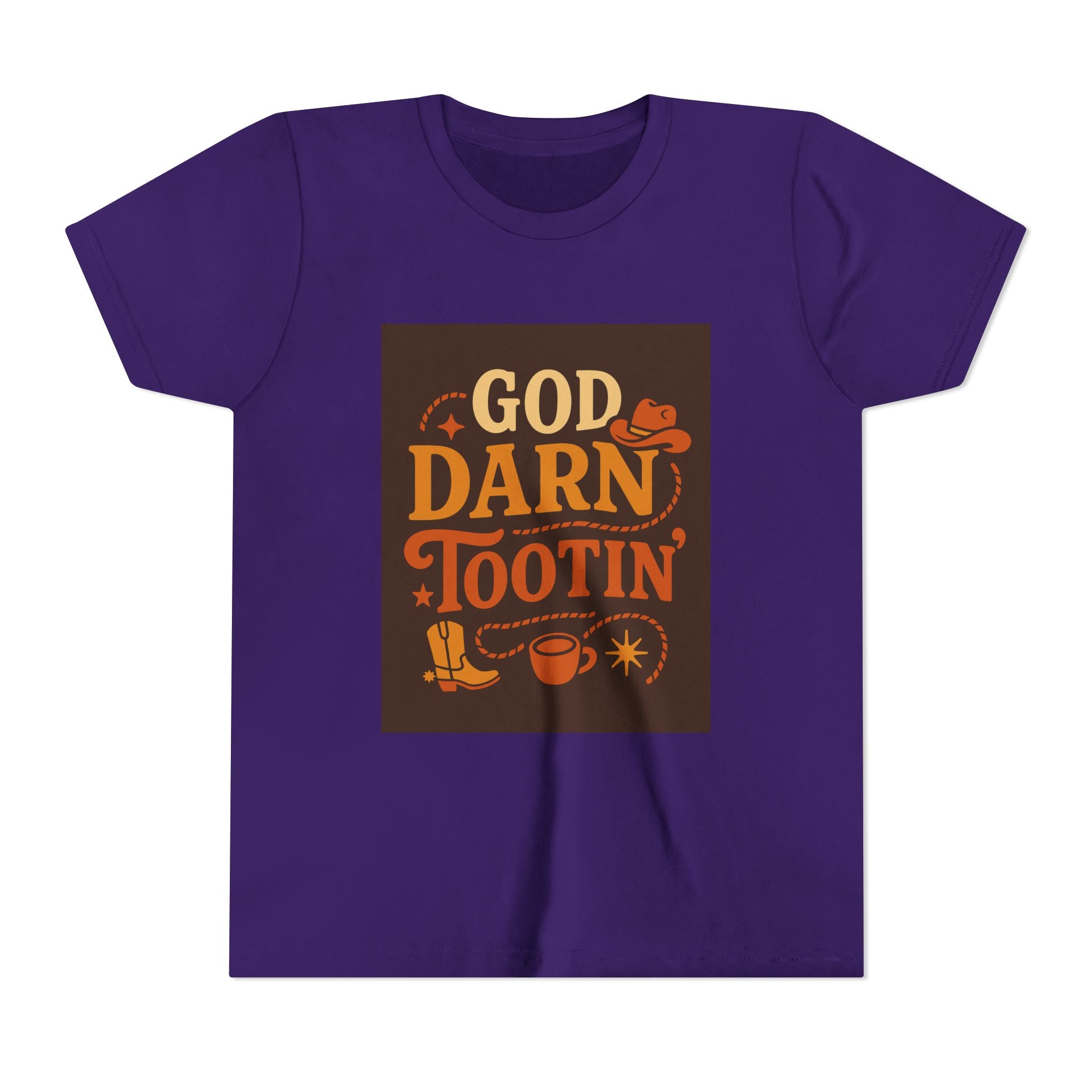God Darn Tootin Youth Short Sleeve Tee