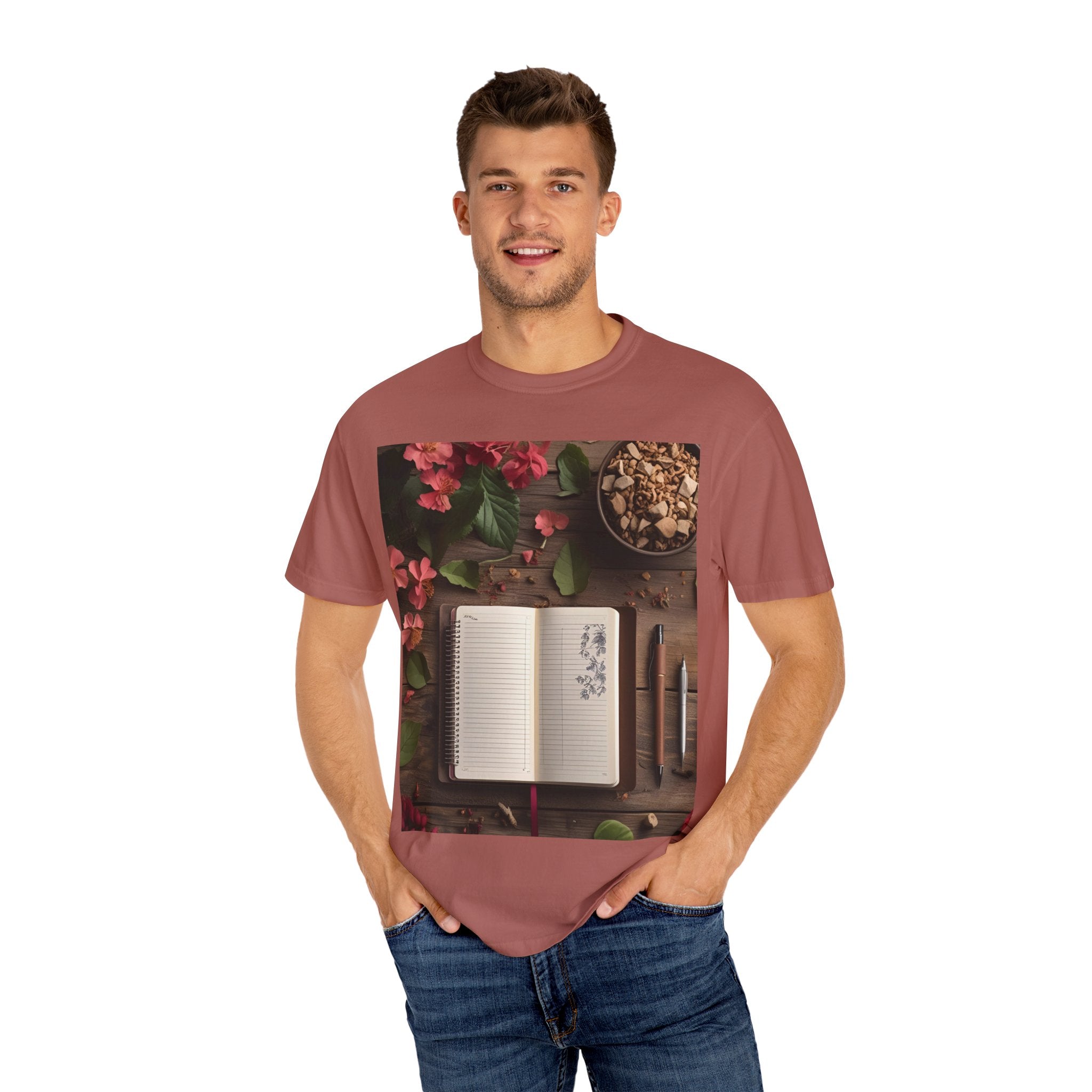 Chic Garden T-Shirt for Nature Lovers, Casual Wear, Eco-Friendly Apparel, Gift for Friends, Stylish Summer Shirt
