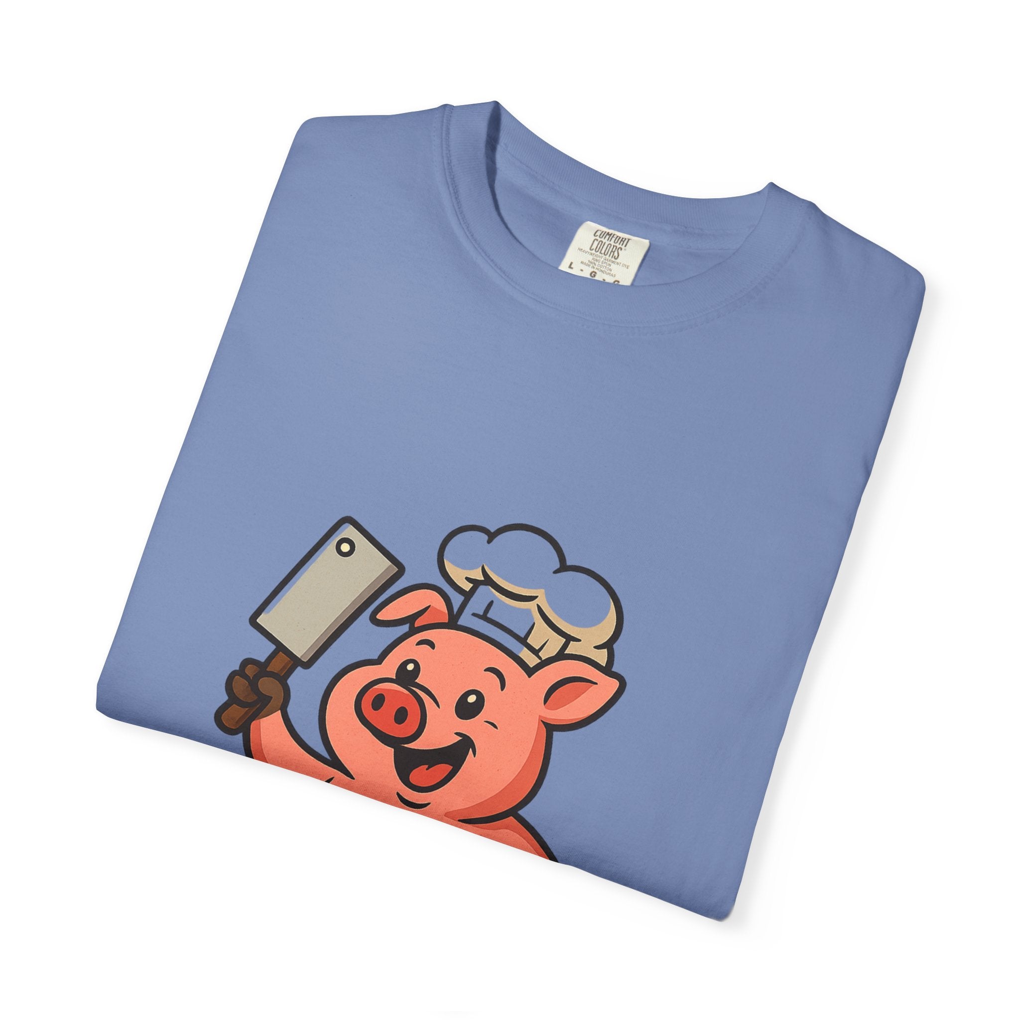 Funny Chef Pig T-shirt, Humorous Cooking Shirt, Gift for Food Lovers, BBQ Master Tee, Fun Kitchen Apparel