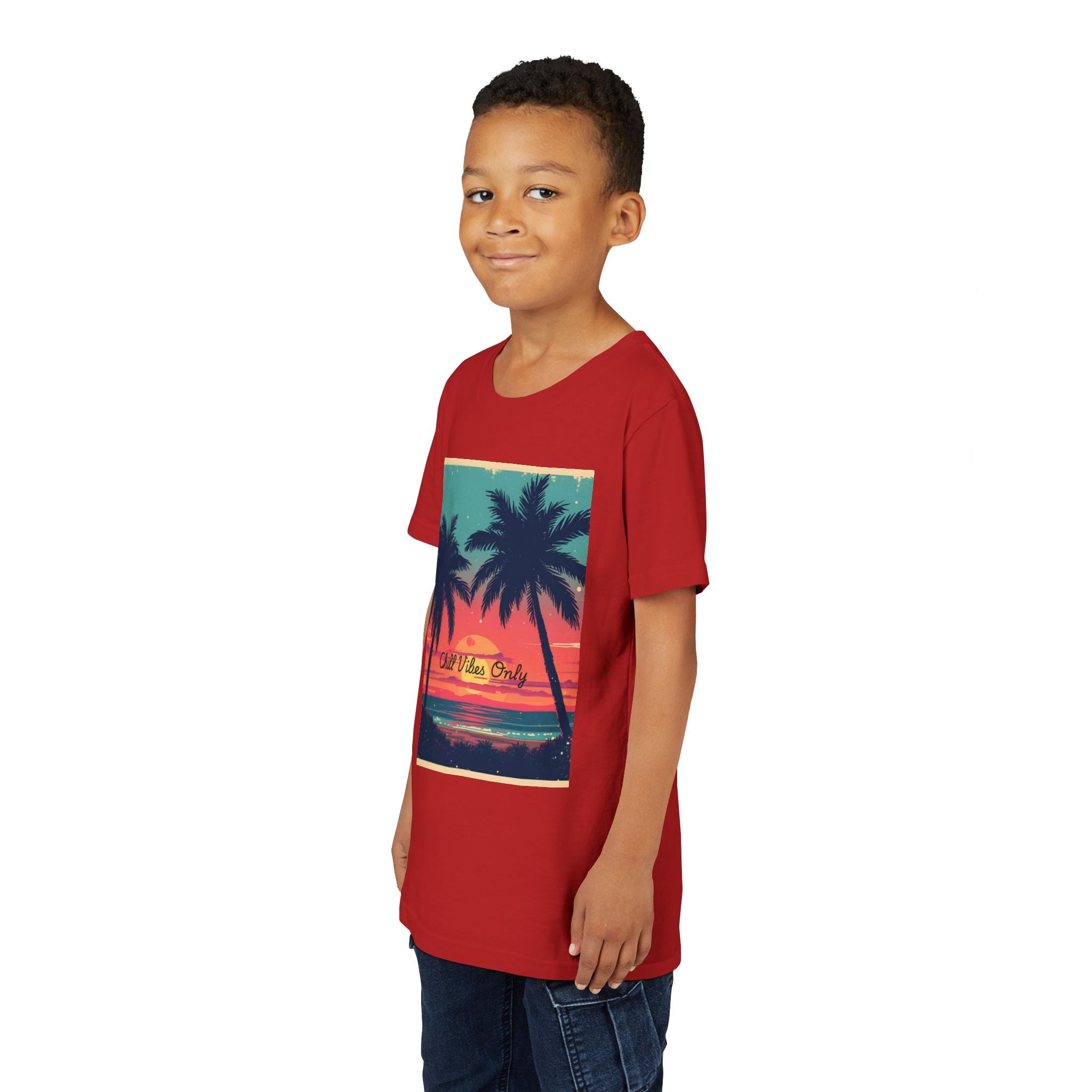 Tropical Sunset Youth Short Sleeve Tee
