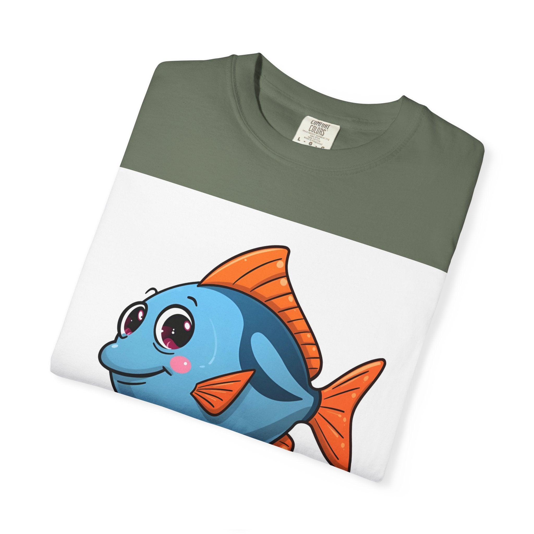 Fishy Fishy Fishy Unisex Garment-Dyed T-shirt