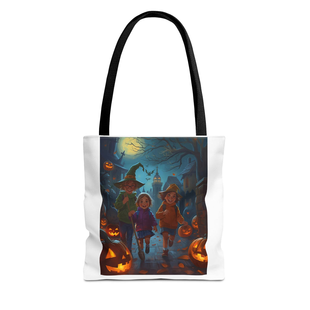 Halloween-Themed Tote Bag, Trick or Treat, Spooky Season, Kids Costume Accessory, Party Favor, Fall Festivities