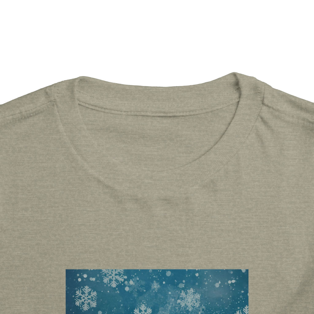 Cute Cat Festive Christmas Toddler Short Sleeve Tee