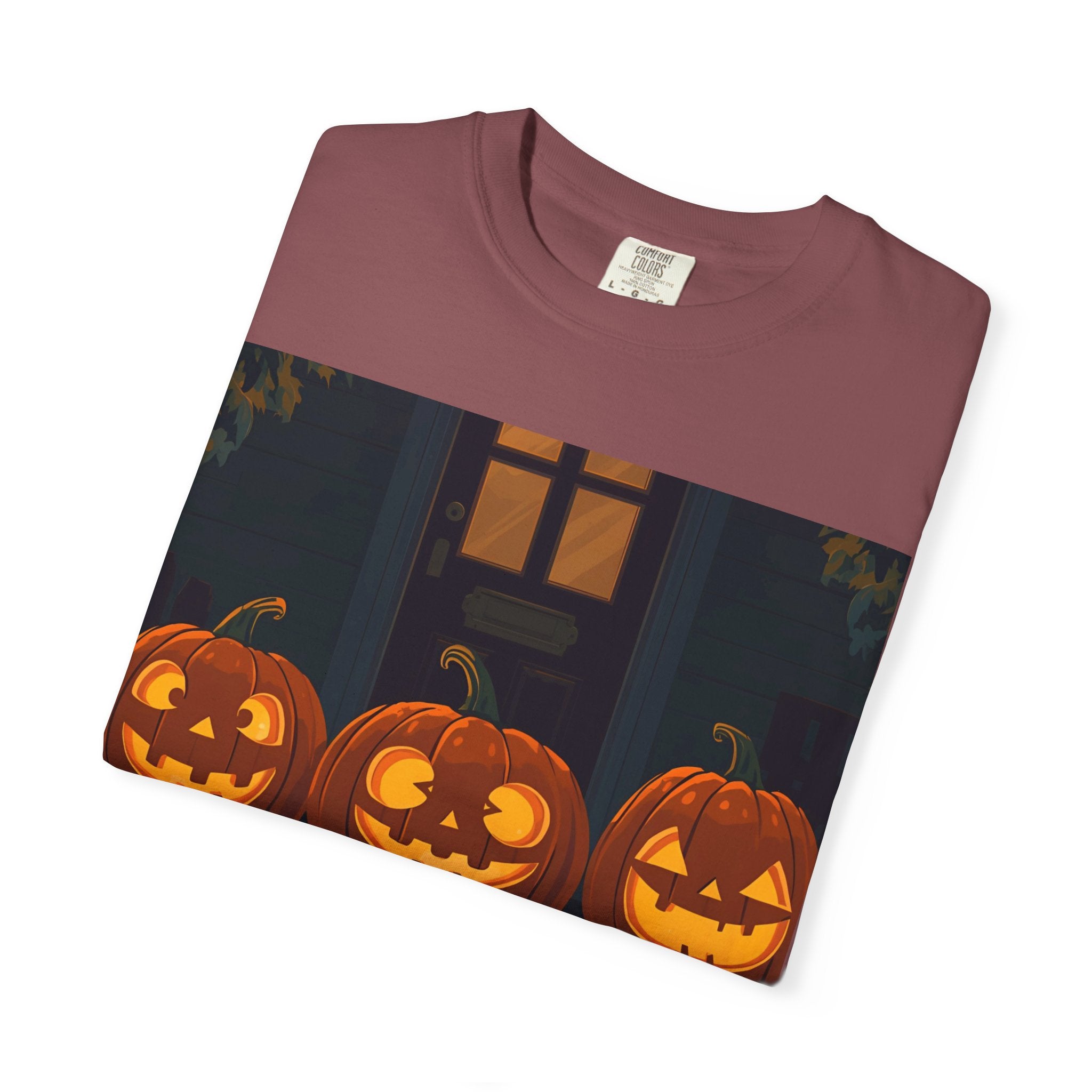 Happy Halloween Unisex T-Shirt, Spooky Season Apparel, Halloween Costume, Fall T-Shirt, Pumpkin Design Shirt, Y'all Graphic Tee