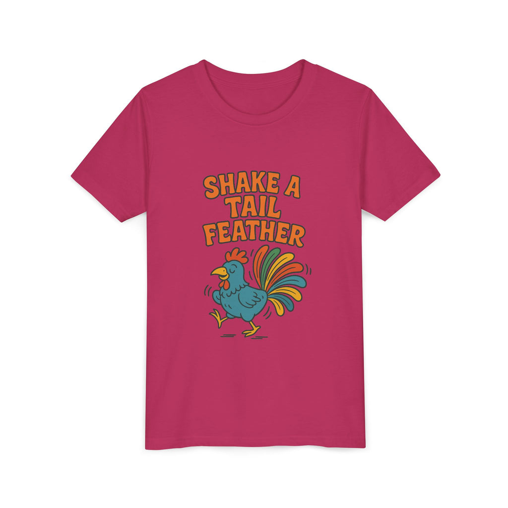 Shake A Tail Feather Youth Short Sleeve Tee
