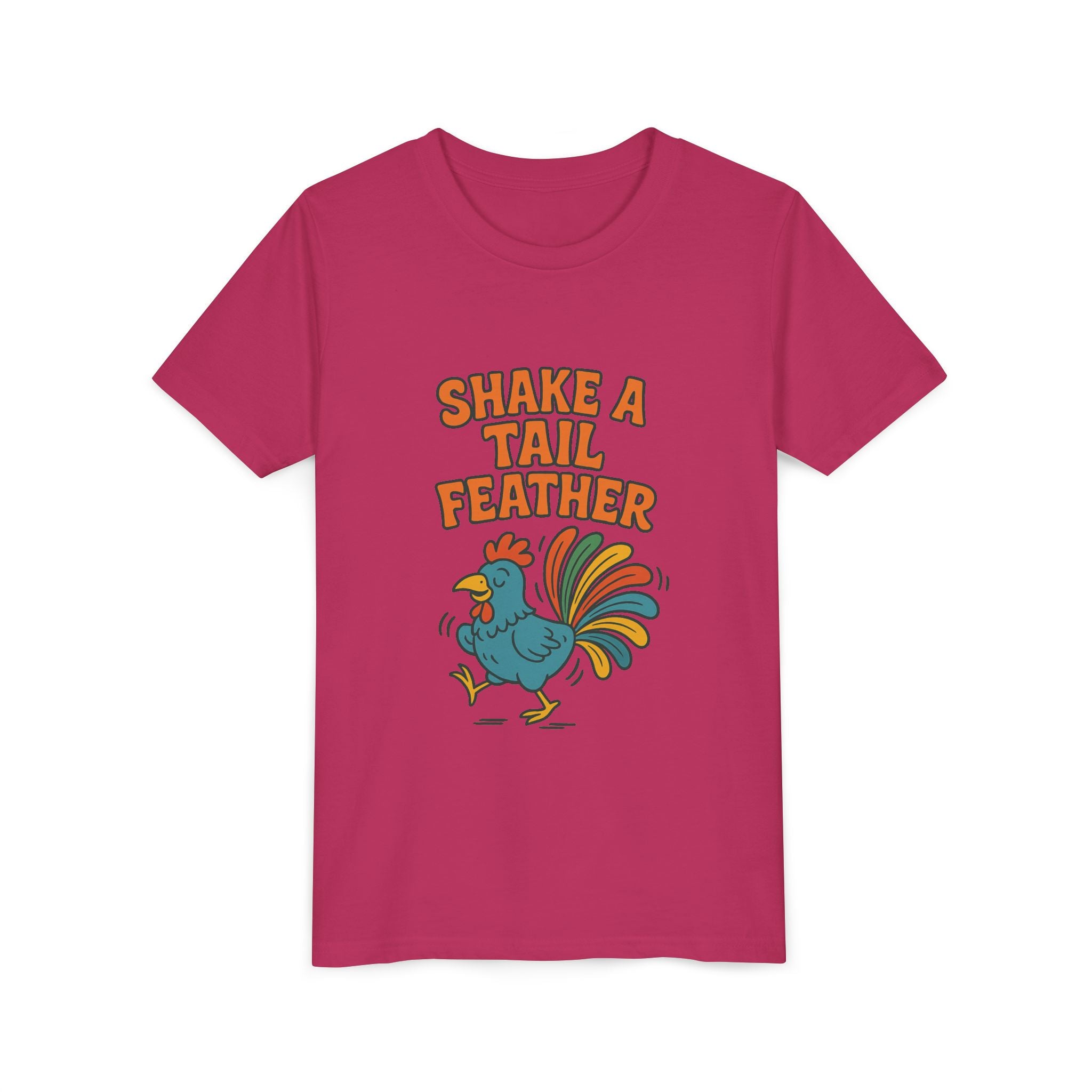 Shake A Tail Feather Youth Short Sleeve Tee