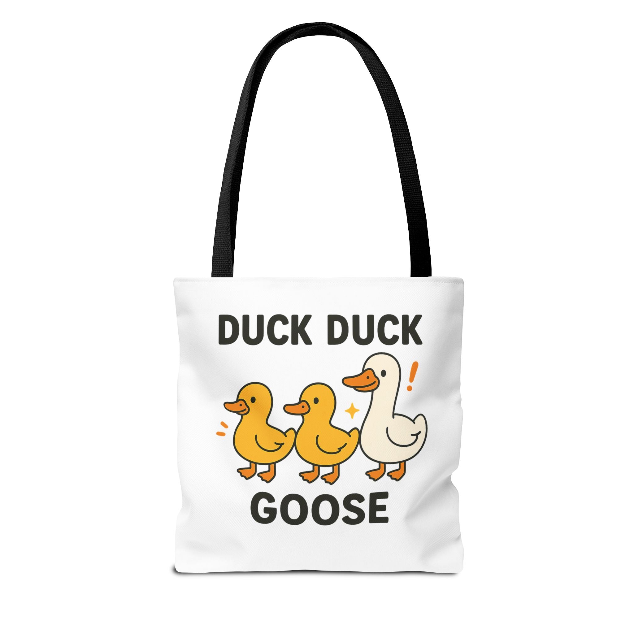 Playful Duck Duck Goose Tote Bag