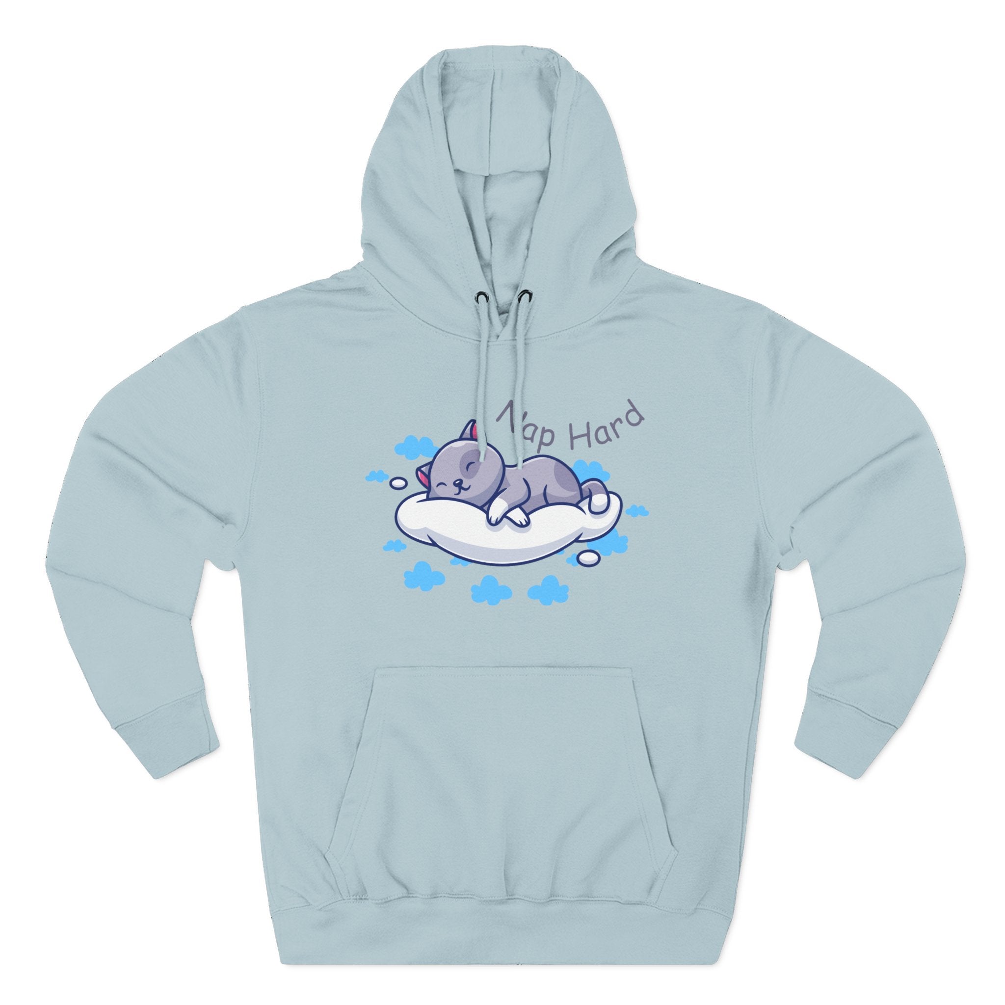 Cozy Cat Nap Hoodie - Perfect for Pet Lovers, Chill Days, Cozy Nights, Birthday Gift, Cat Pajama