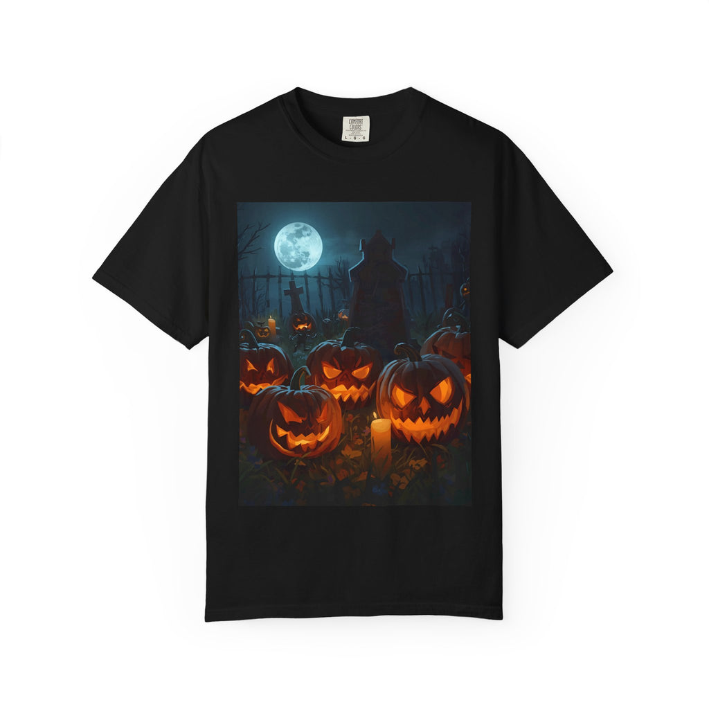 Halloween Pumpkin Unisex T-Shirt, Spooky Shirt, Fall Apparel, Halloween Costume, Casual Wear, Party Shirt