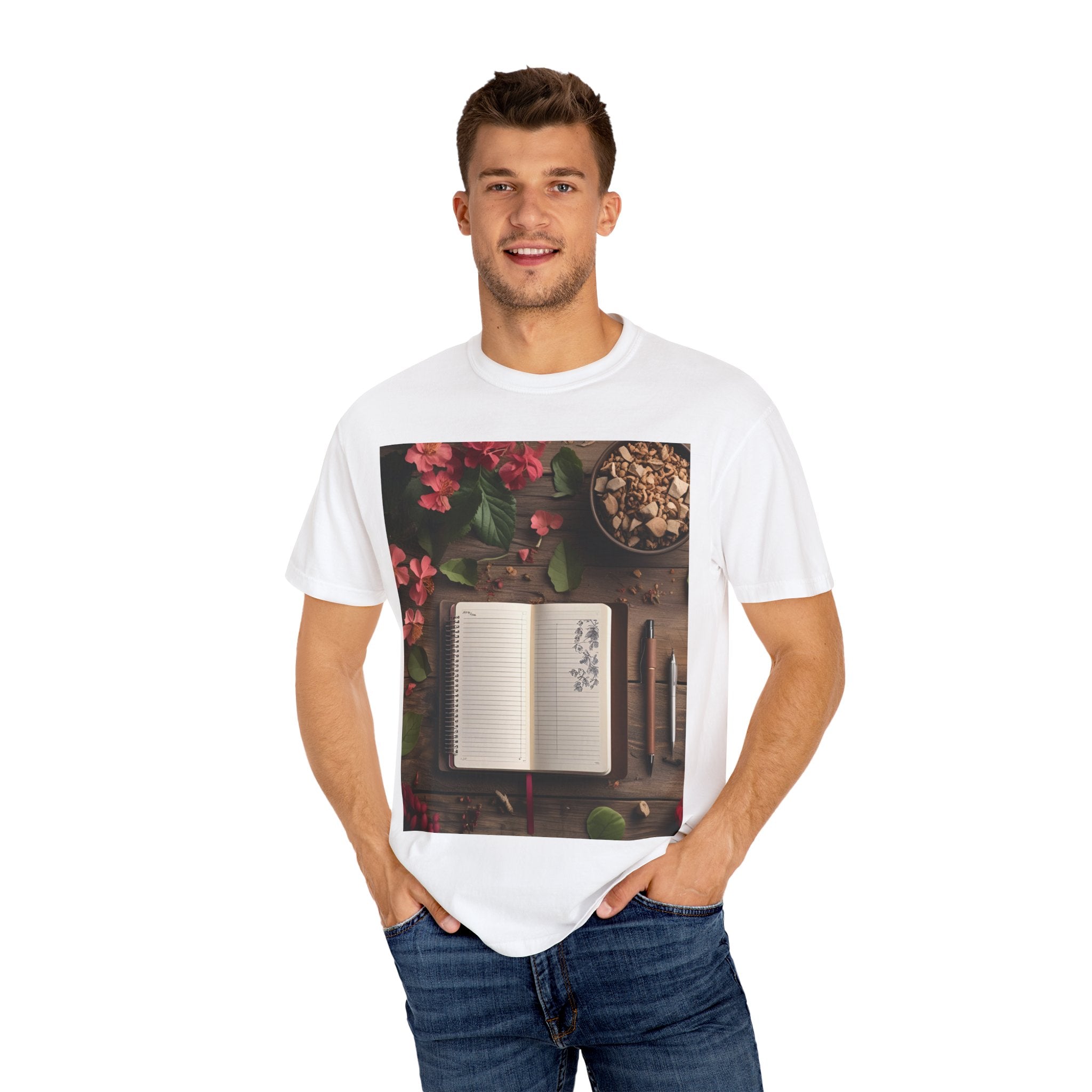 Floral Inspirational T-Shirt with Floral Design | Cozy Everyday Wear, Gift for Nature Lovers, Spring Fashion, Casual Style, Eco-Friendly Apparel
