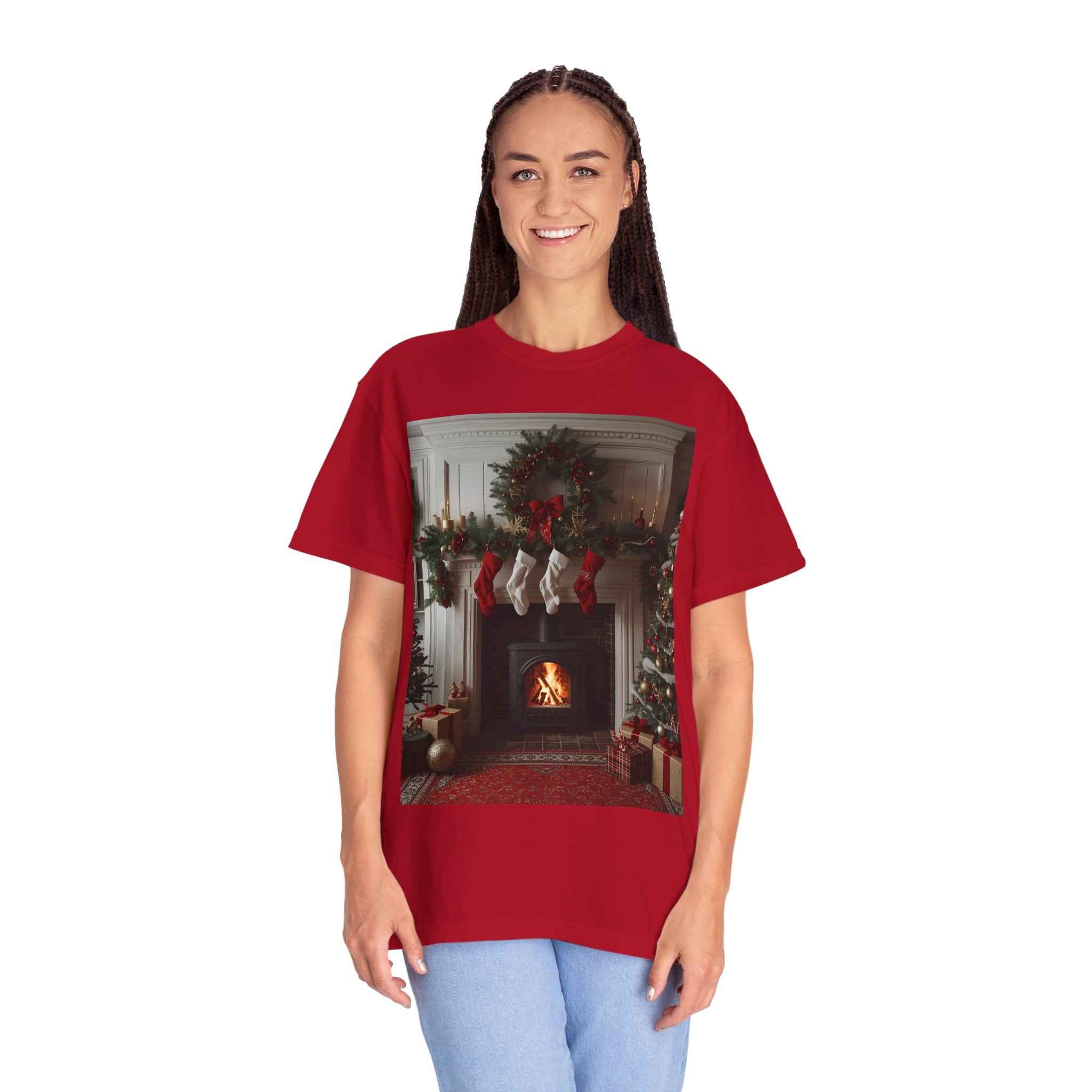 Cozy Holiday T-Shirt, Christmas Tee, Casual Winter Shirt, Family Gathering Outfit, Unisex Festive Apparel