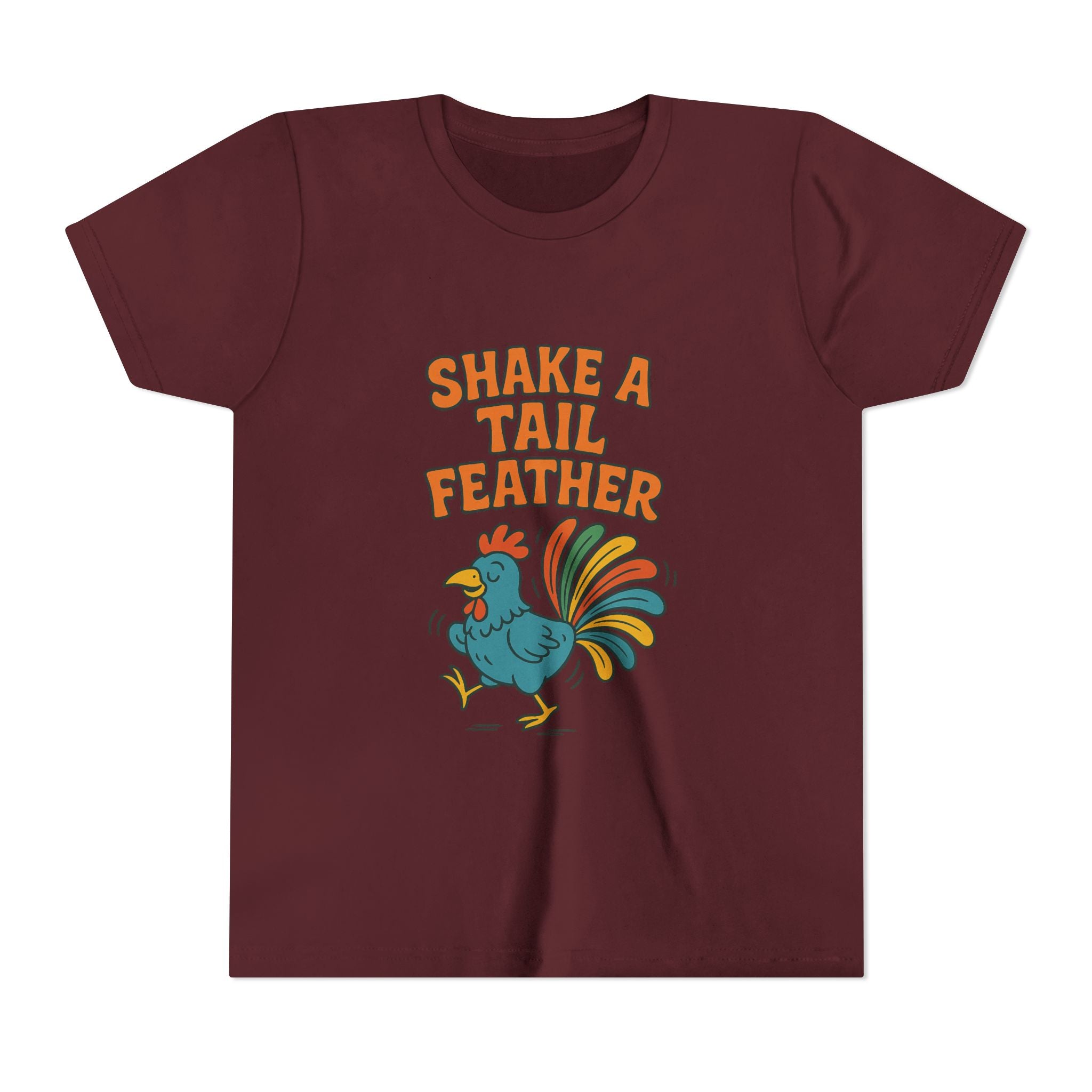 Shake A Tail Feather Youth Short Sleeve Tee
