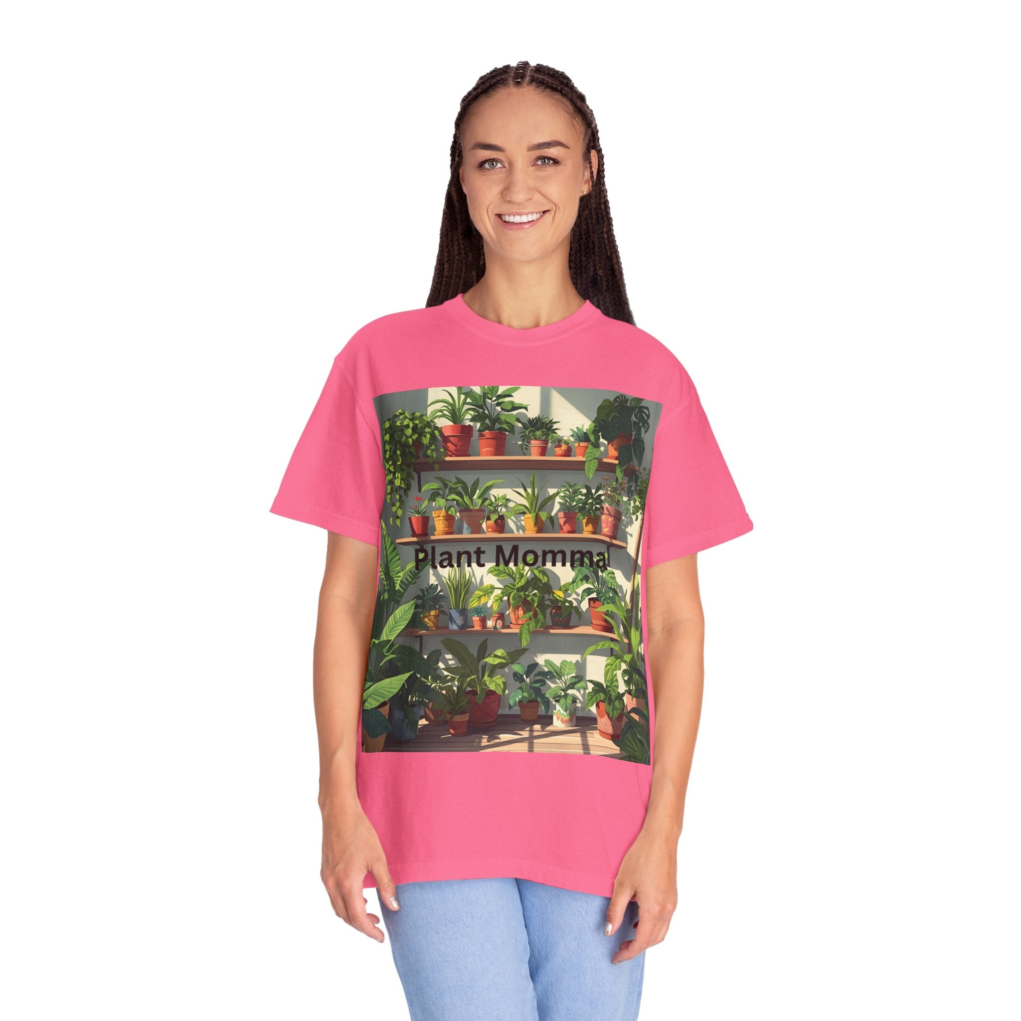 Plant Momma Unisex T-Shirt | Perfect Gift for Plant Lovers | Eco-Friendly, Casual Wear, Gardening Enthusiast, Nature Gift