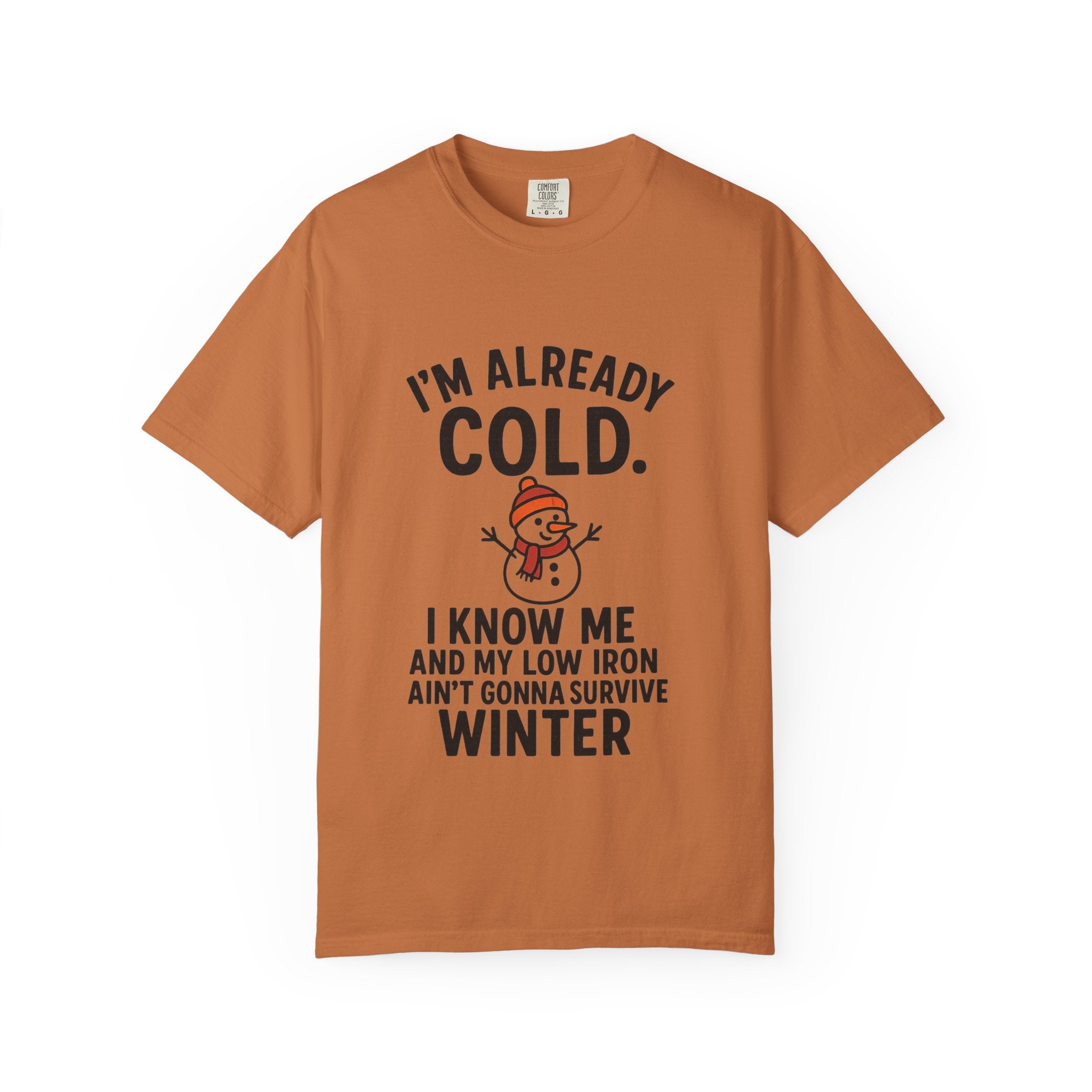 I'm Already Cold Funny Winter T-Shirt for Cold Weather Lovers