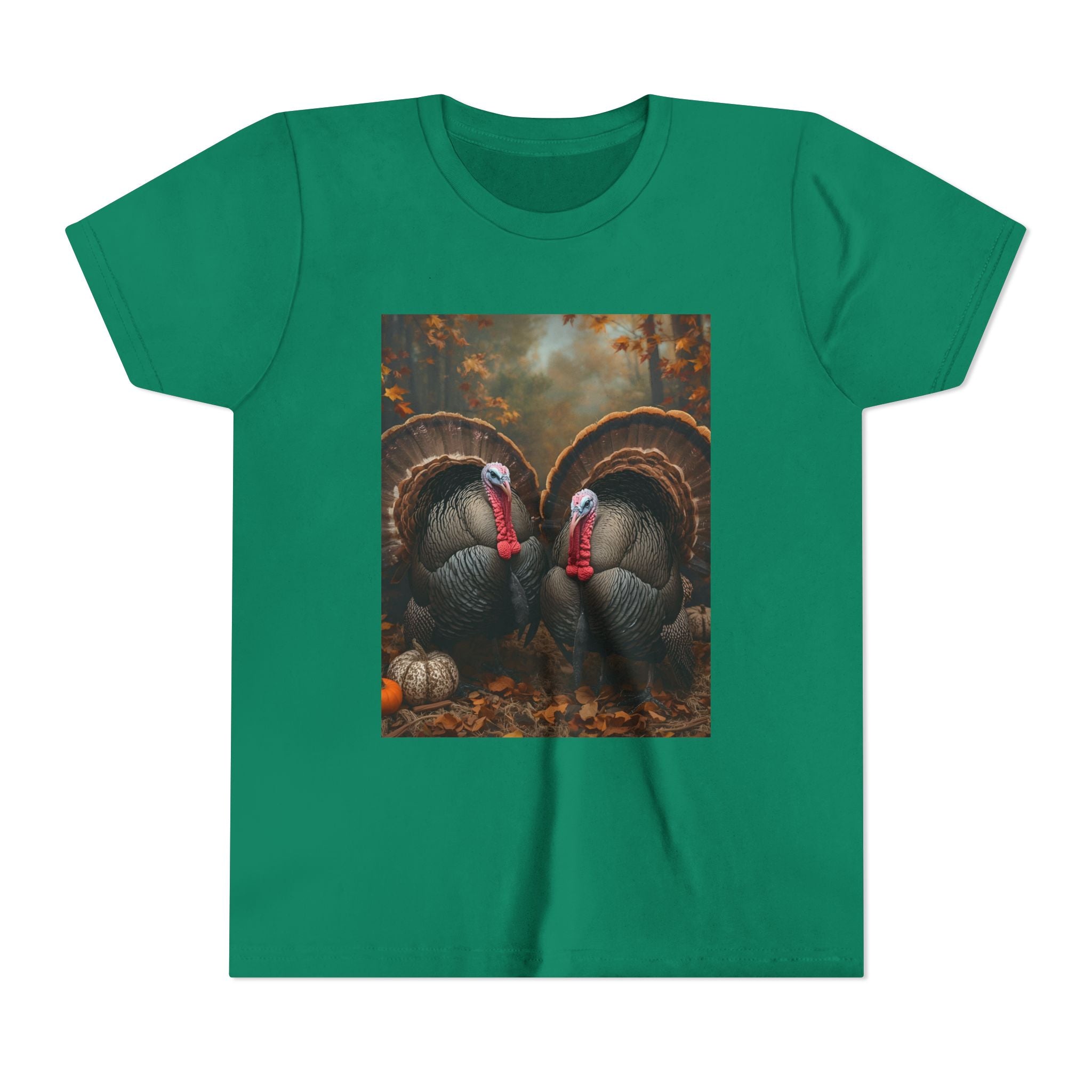 Thanksgiving Turkey Youth Short Sleeve Tee