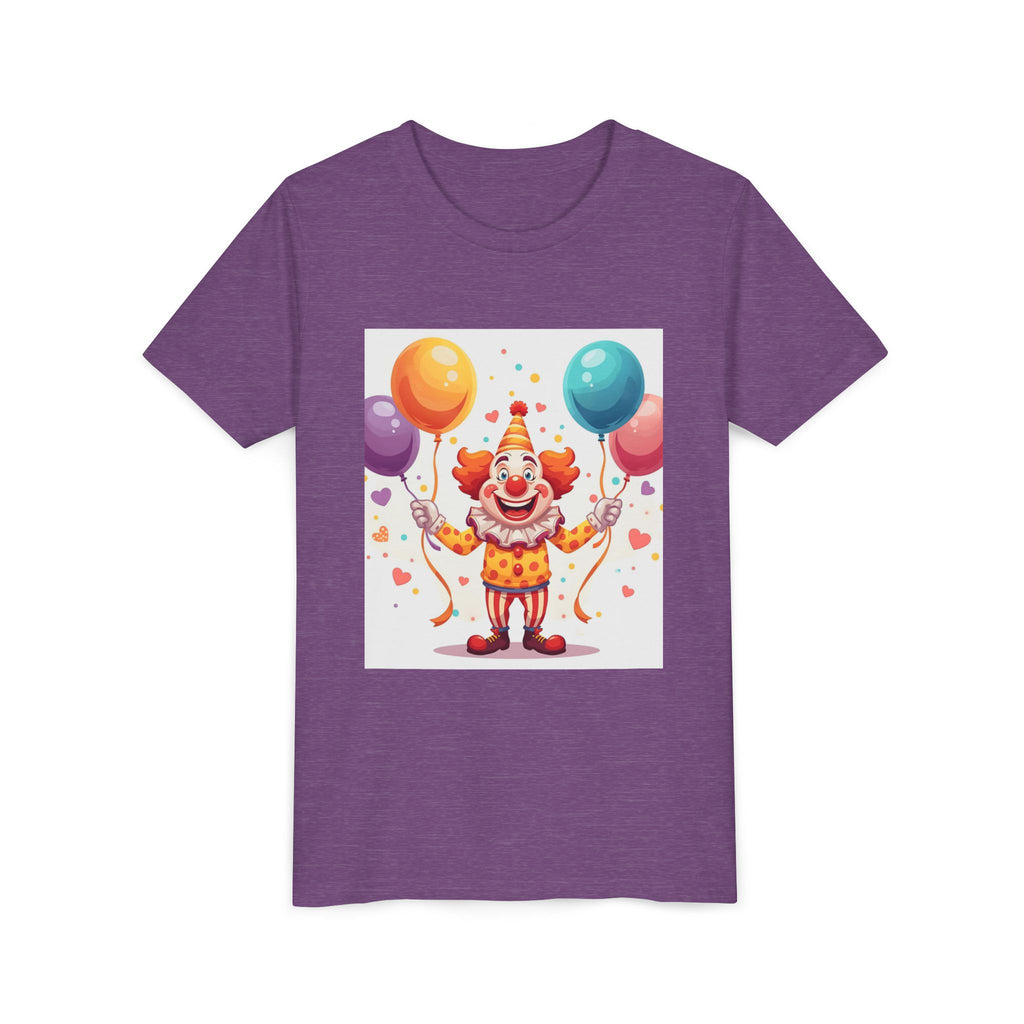 Funny Clown Youth Short Sleeve Tee