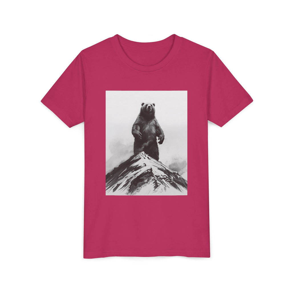 Bear Mountain Snow Youth Short Sleeve Tee