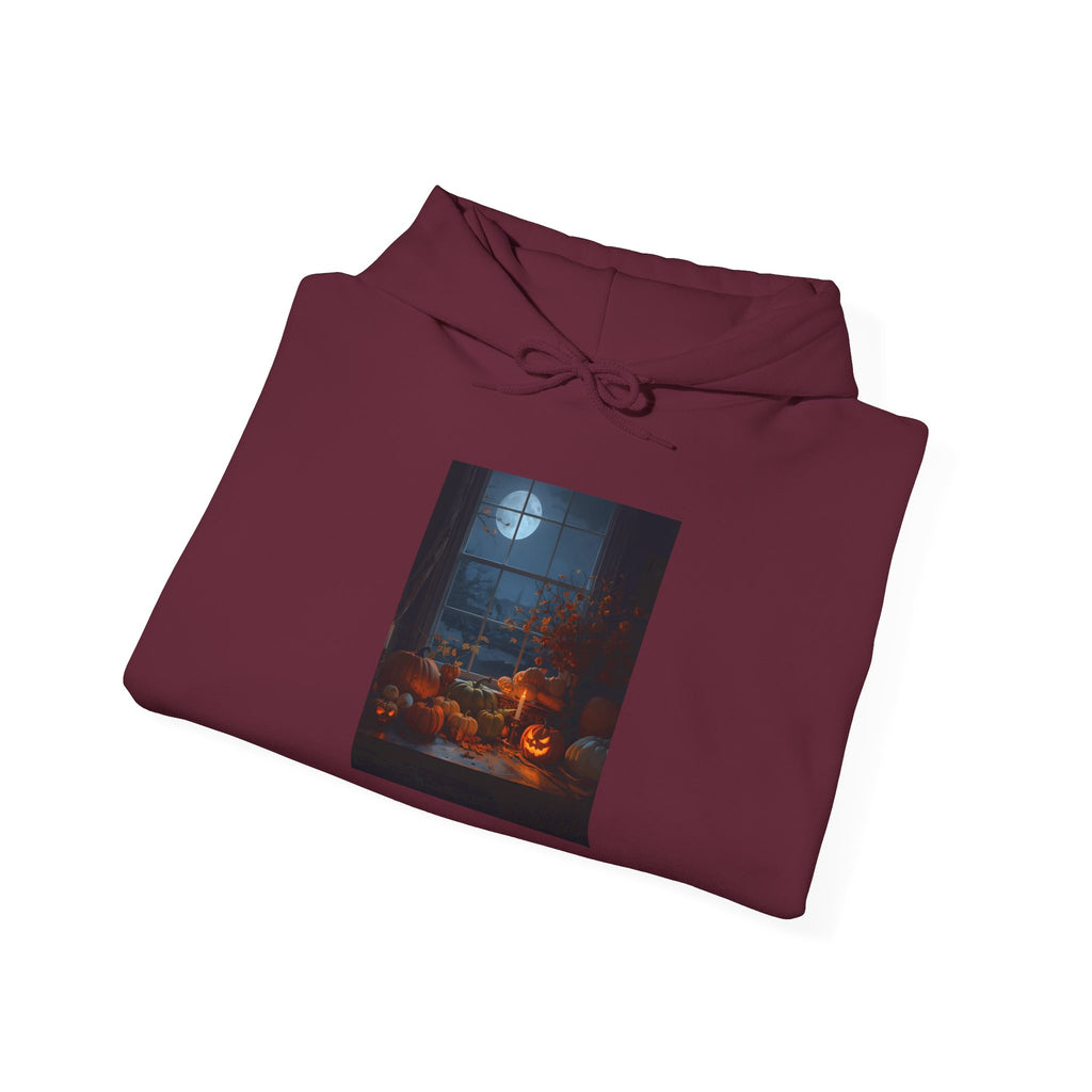 Cozy Unisex Hooded Sweatshirt | Perfect for Fall, Halloween Vibes, Comfortable Layer, Gift for Friends, Casual Wear